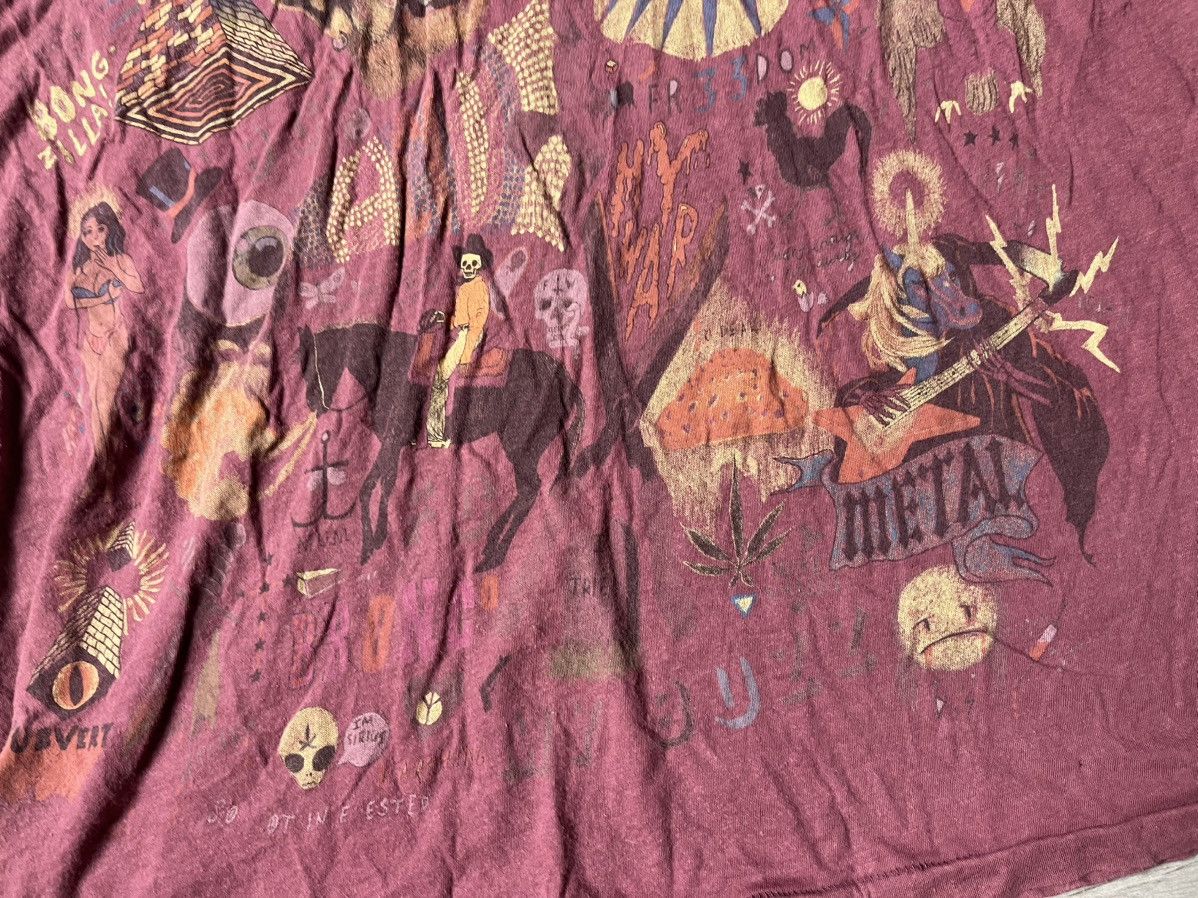 Allsaints Allsaints dont panic Tshirt multi logo size XLarge Size US XL / EU 56 / 4 - 4 Thumbnail