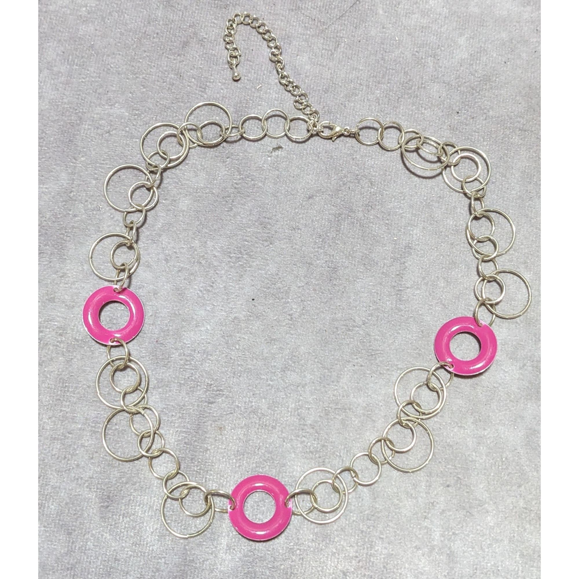 Other Silver And Pink Ring Neckalce Size ONE SIZE - 8 Thumbnail