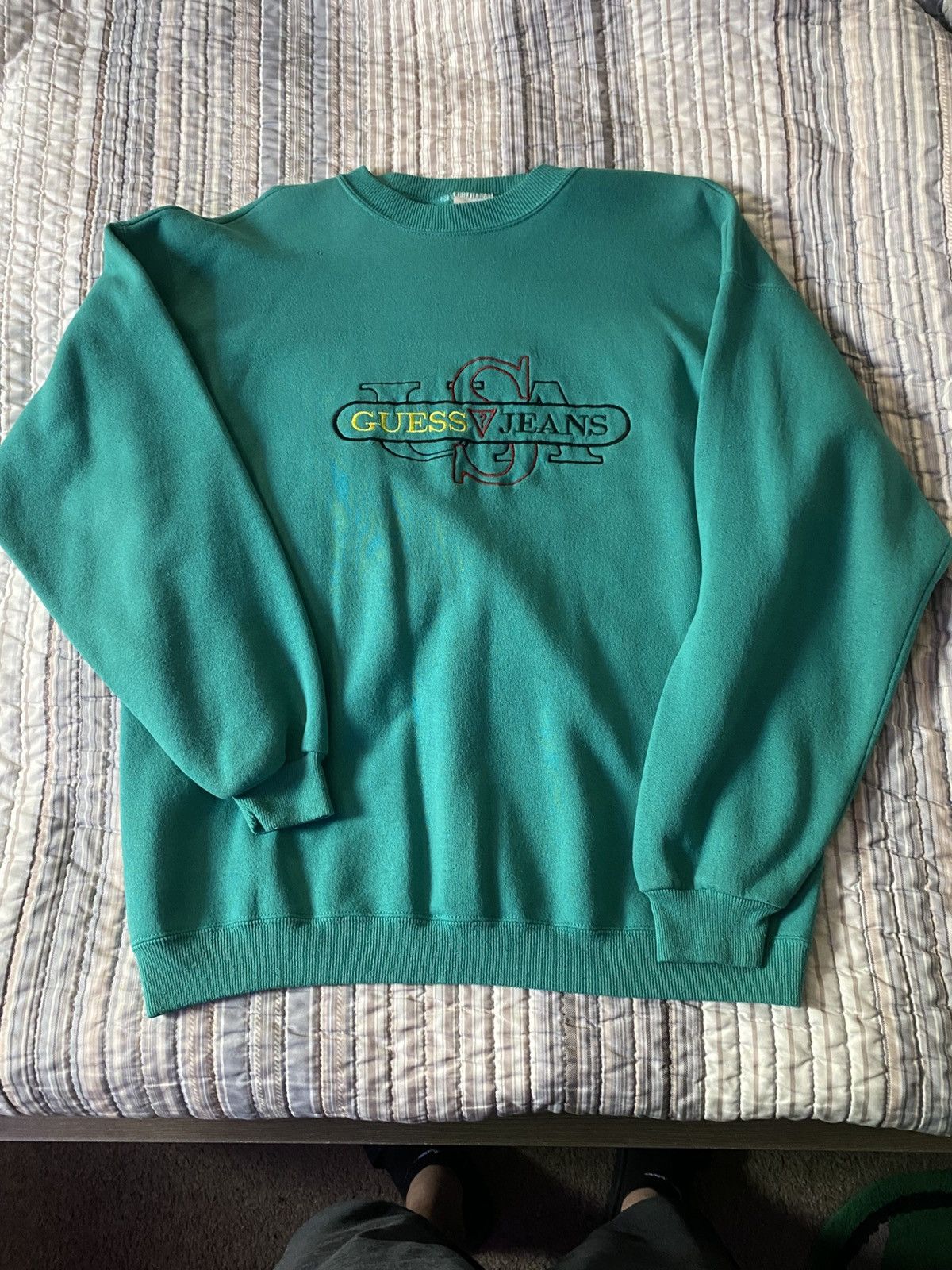 Guess Vintage Guess Crewneck Large Size US L / EU 52-54 / 3 - 1 Thumbnail