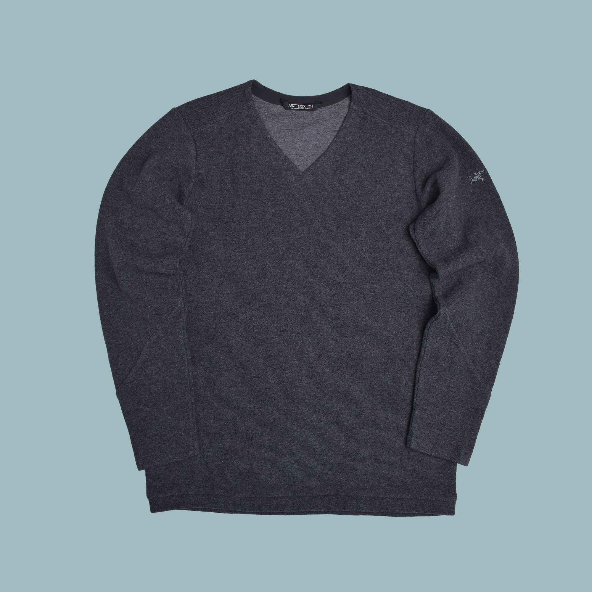 Arc'teryx *BNWOT* ARC’TERYX DONAVAN V-NECK SWEATER — DARK GREY Size US L / EU 52-54 / 3 - 1 Thumbnail