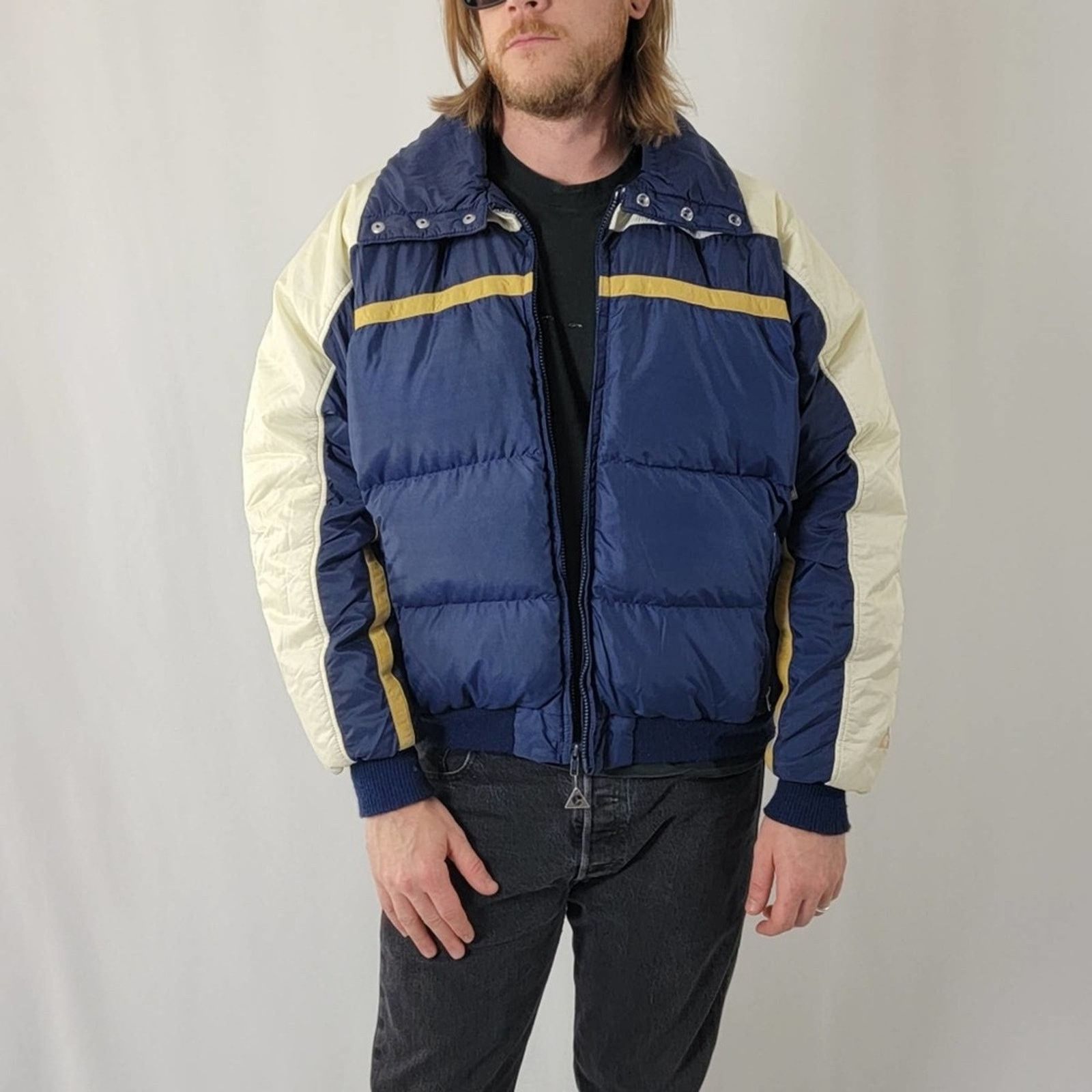 Vintage Vintage 90s Gerry Ski Snowboard Puffer Down Coat Size US L / EU 52-54 / 3 - 6 Thumbnail