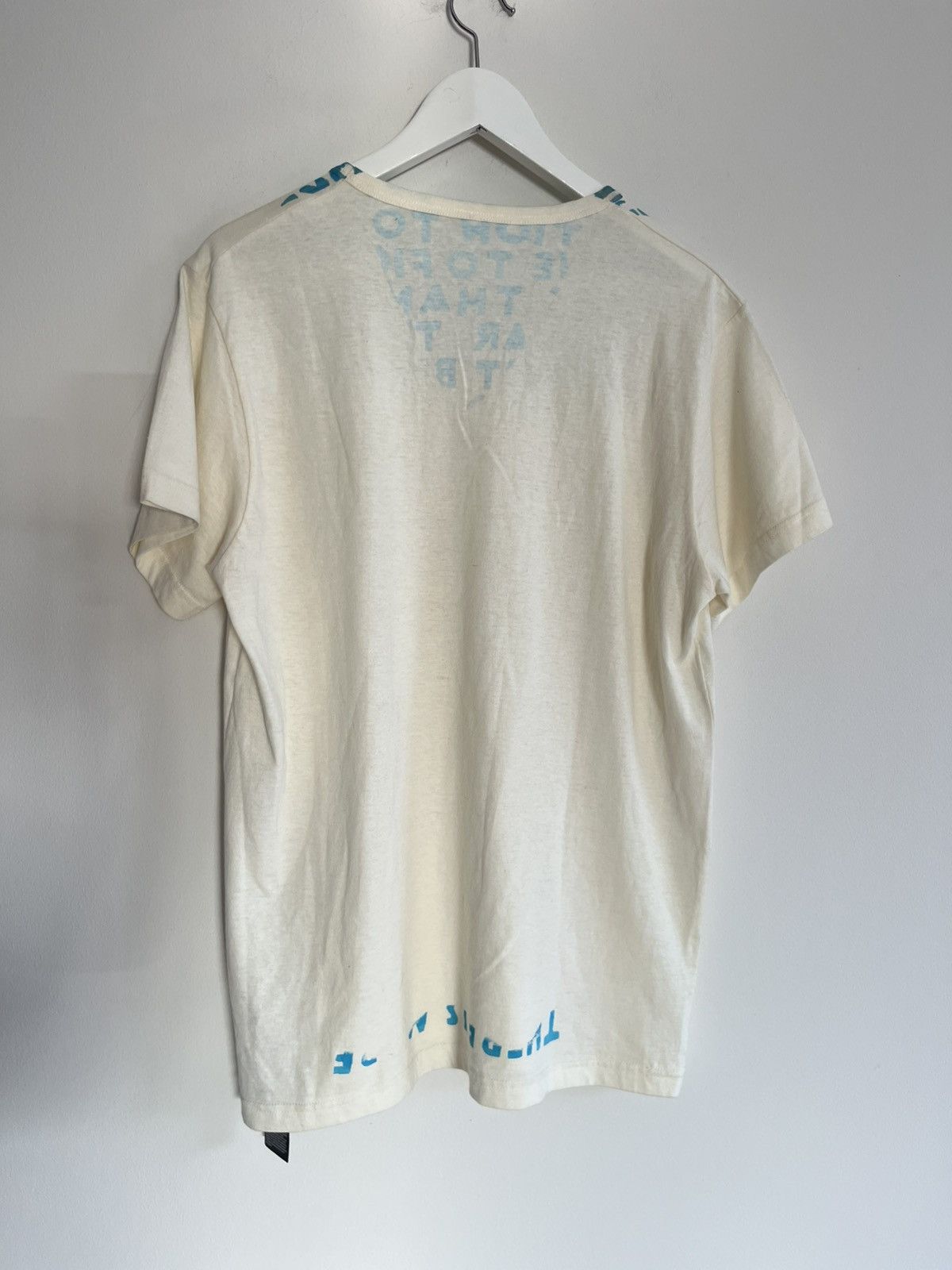 Maison Margiela Martin Margiela - 06SS Earnest AIDS T-Shirt Size US L / EU 52-54 / 3 - 2 Thumbnail