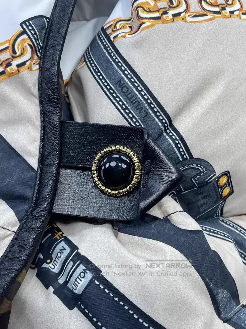 Louis Vuitton Louis Vuitton Chain-lined presbyopic patchwork down jacket Size XS / US 0-2 / IT 36-38 - 4 Thumbnail