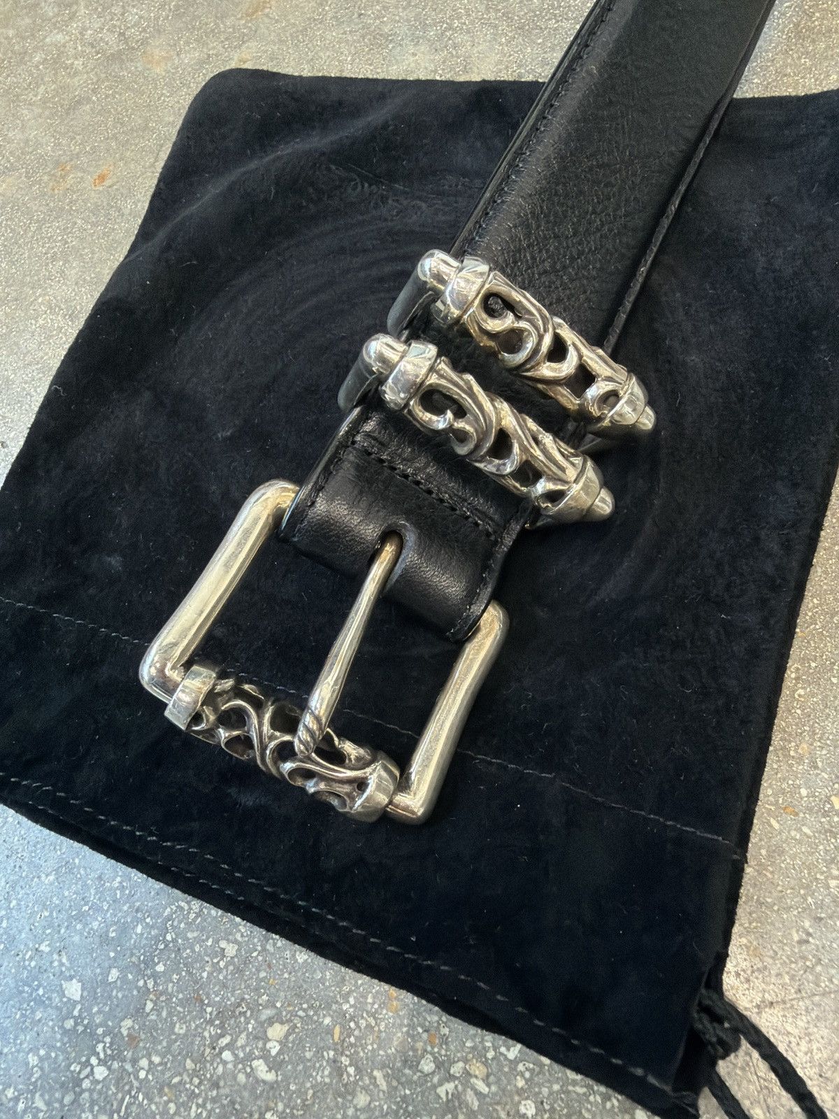 Chrome Hearts Chrome Hearts Roller Belt Sz 34 Size 34 - 2 Thumbnail
