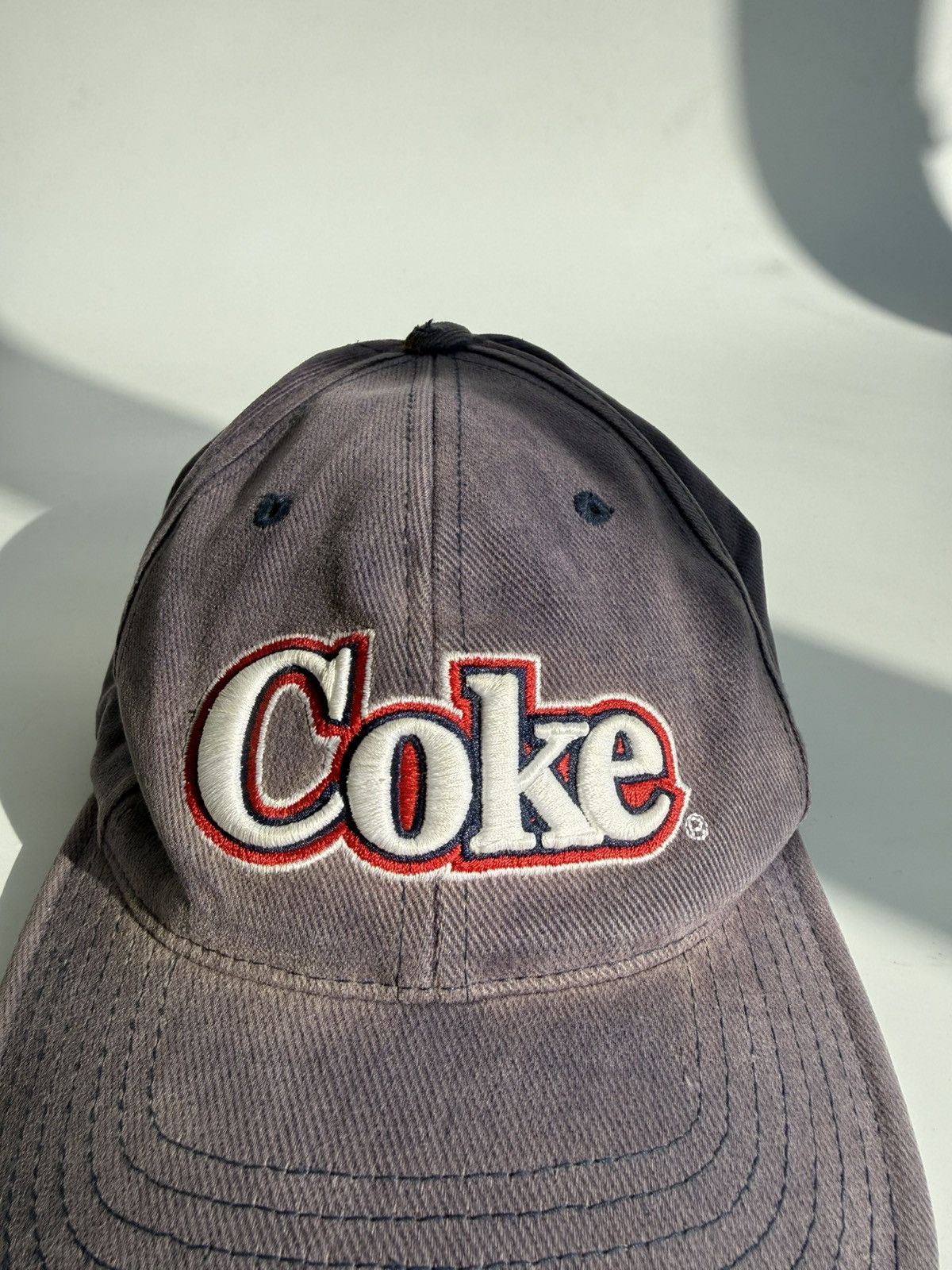 Coca Cola Coke Vintage 00s Big Logo Cap Size ONE SIZE - 5 Thumbnail