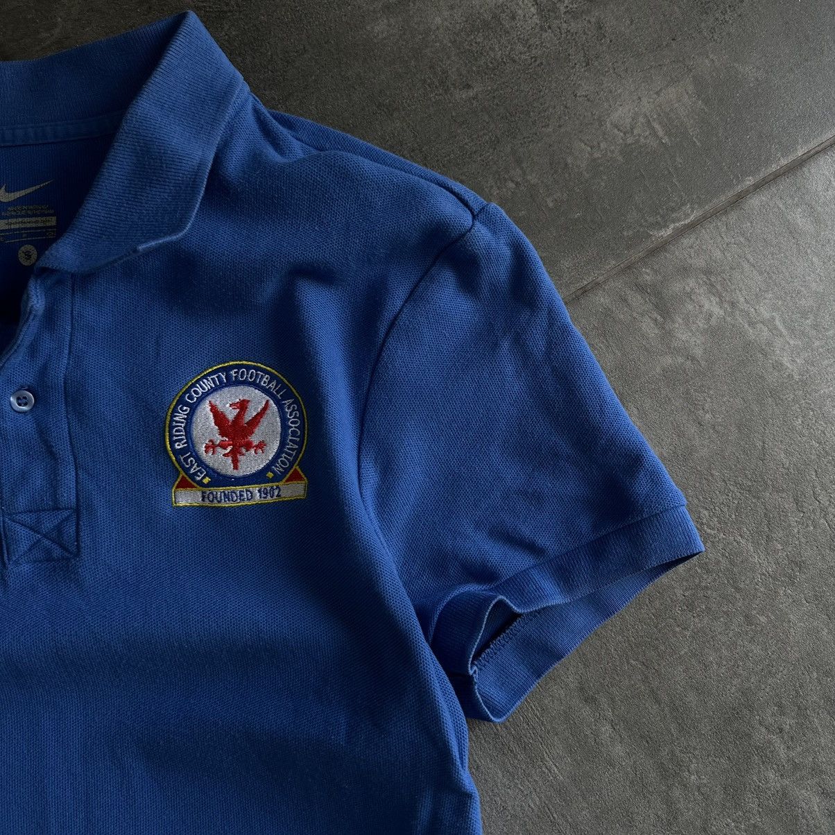 Nike × Vintage Vintage Nike East Riding Country Football Association Polo Size US S / EU 44-46 / 1 - 3 Thumbnail