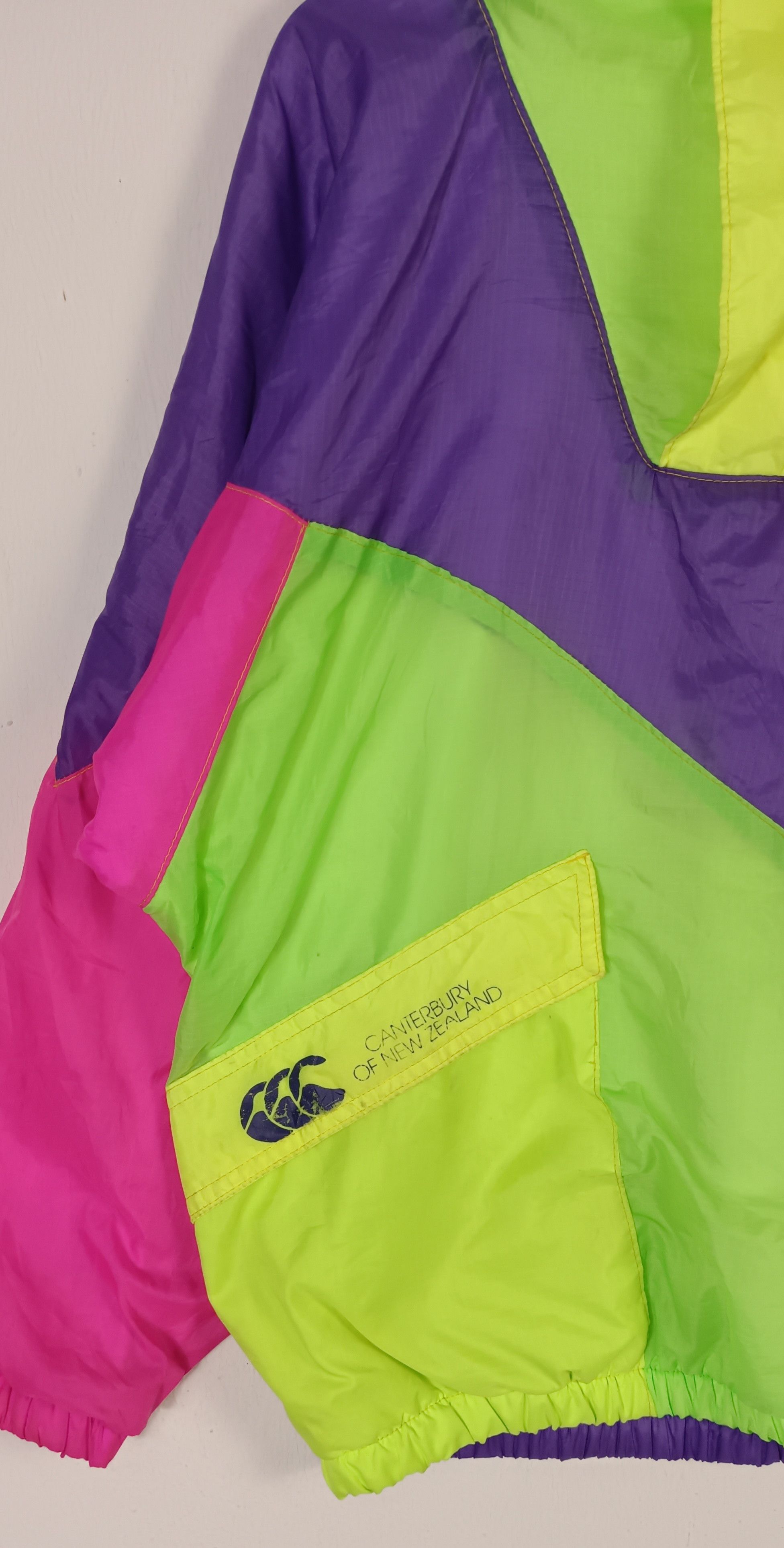 Canterbury of New Zealand Vintage 80s 🔥 Canterbury Of New Zealand Pullover Jacket Size US XL / EU 56 / 4 - 4 Thumbnail