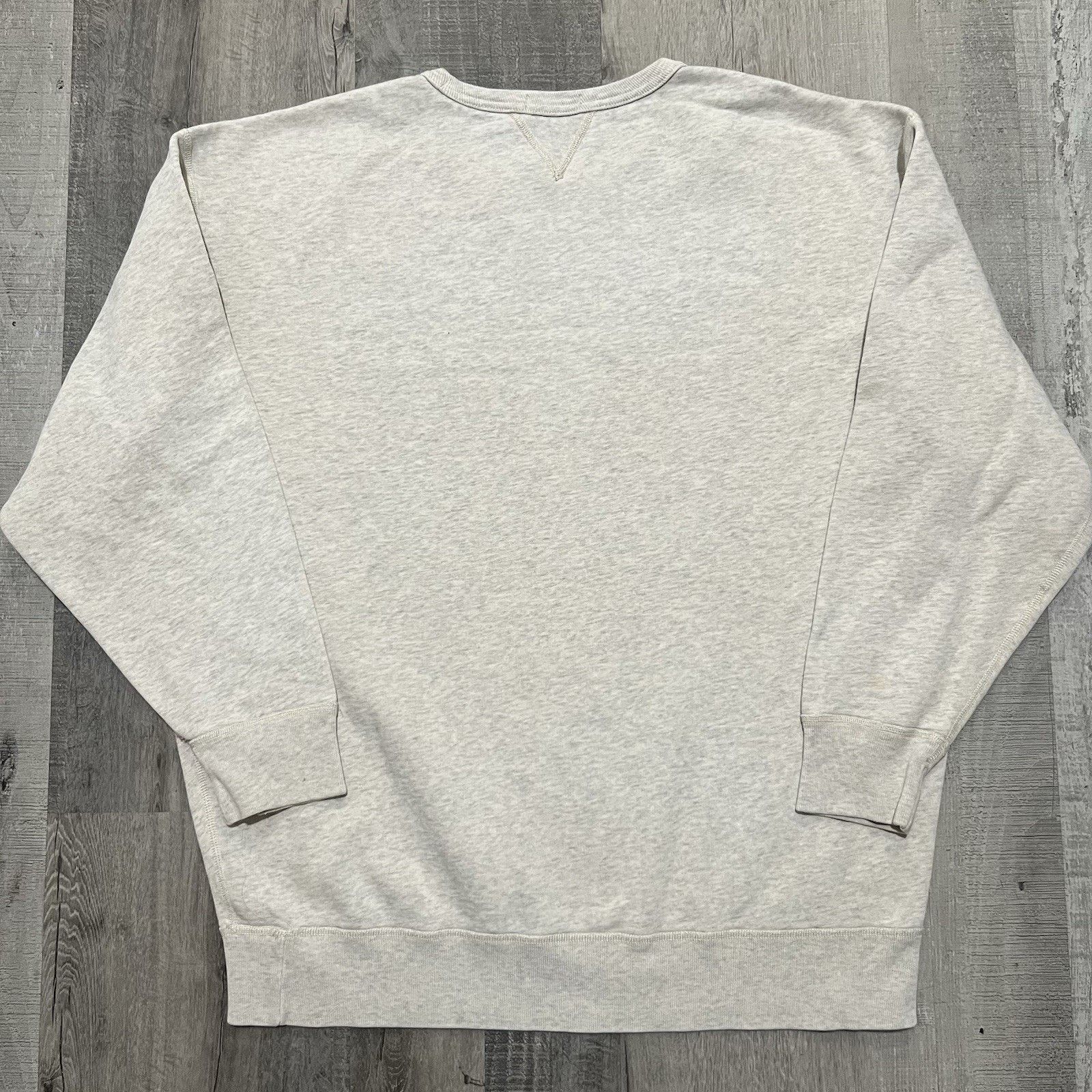 Polo Ralph Lauren Polo Ralph Lauren Light Grey Sweatshirt Stencil Double V Size US XL / EU 56 / 4 - 3 Thumbnail