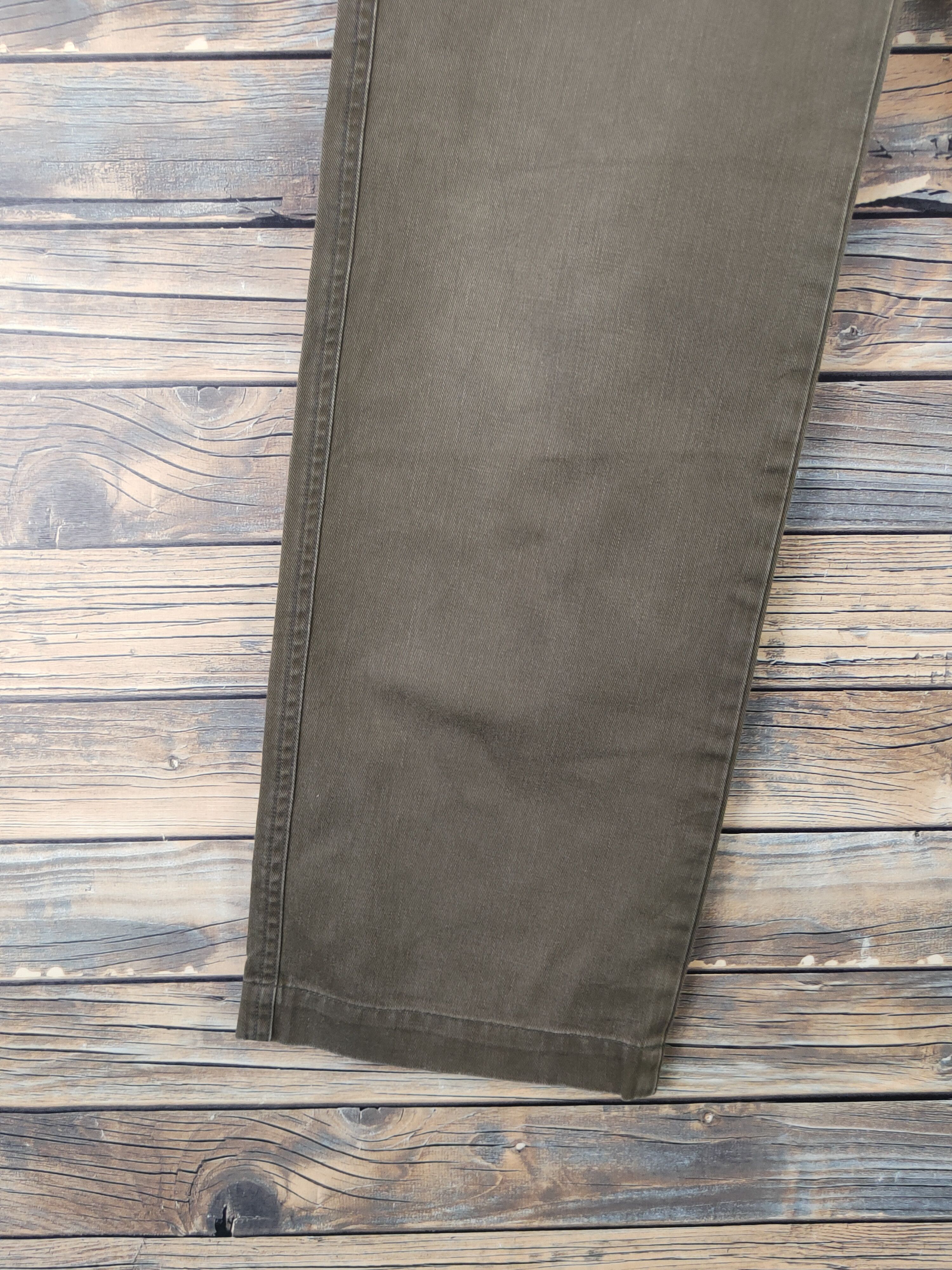 Japanese Brand DLL Tabloid News Olive Multipocket Tactical Cargo Pants #739 Size US 31 - 4 Thumbnail
