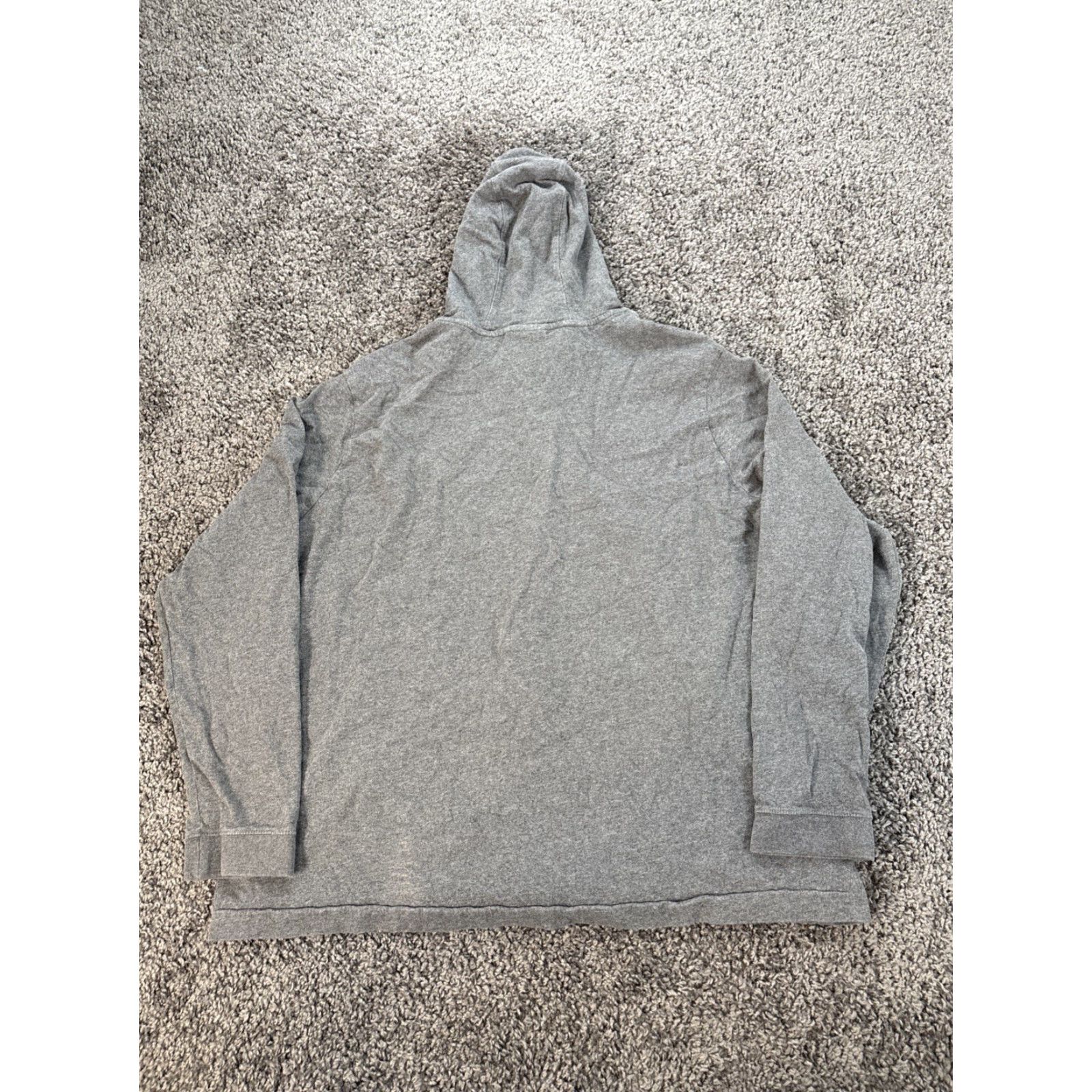 Nike Nike Hoodie Mens 3XL Full Zip Sweatshirt Lightweight Gray Pullover Fleece Zip Size US XXL / EU 58 / 5 - 5 Thumbnail