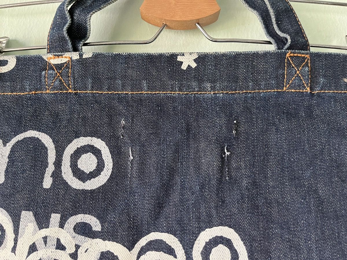 10 Corso Como × Comme des Garcons Comme des Garçons x 10 Corso Como Denim Tote Bag Size ONE SIZE - 5 Thumbnail