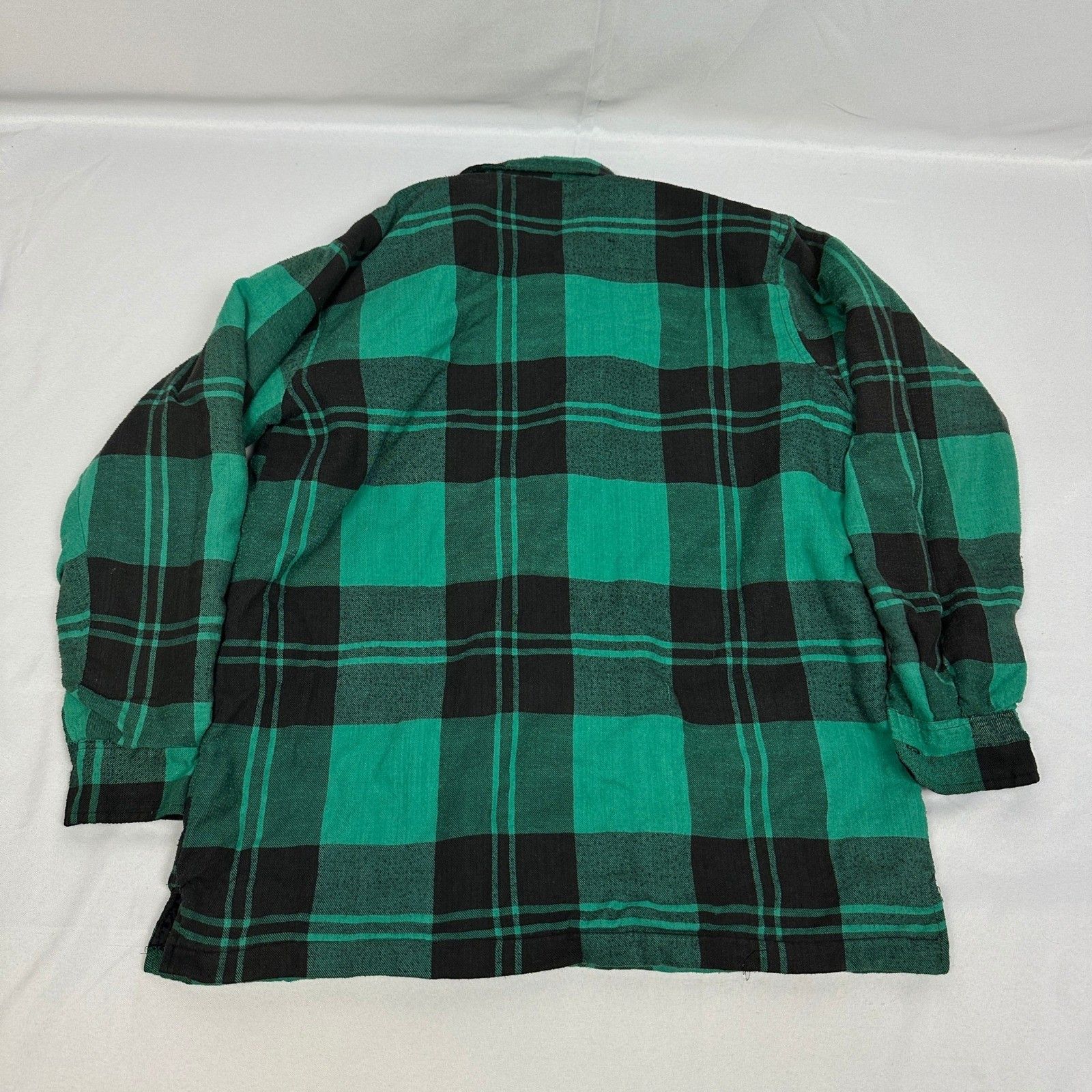Dickies Dickies Quilted Flannel Shirt – Green/Black – Size Medium Size US M / EU 48-50 / 2 - 5 Thumbnail