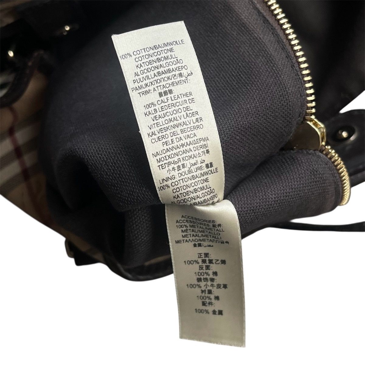 Burberry Burberry Plaid totebag Size ONE SIZE - 13 Thumbnail