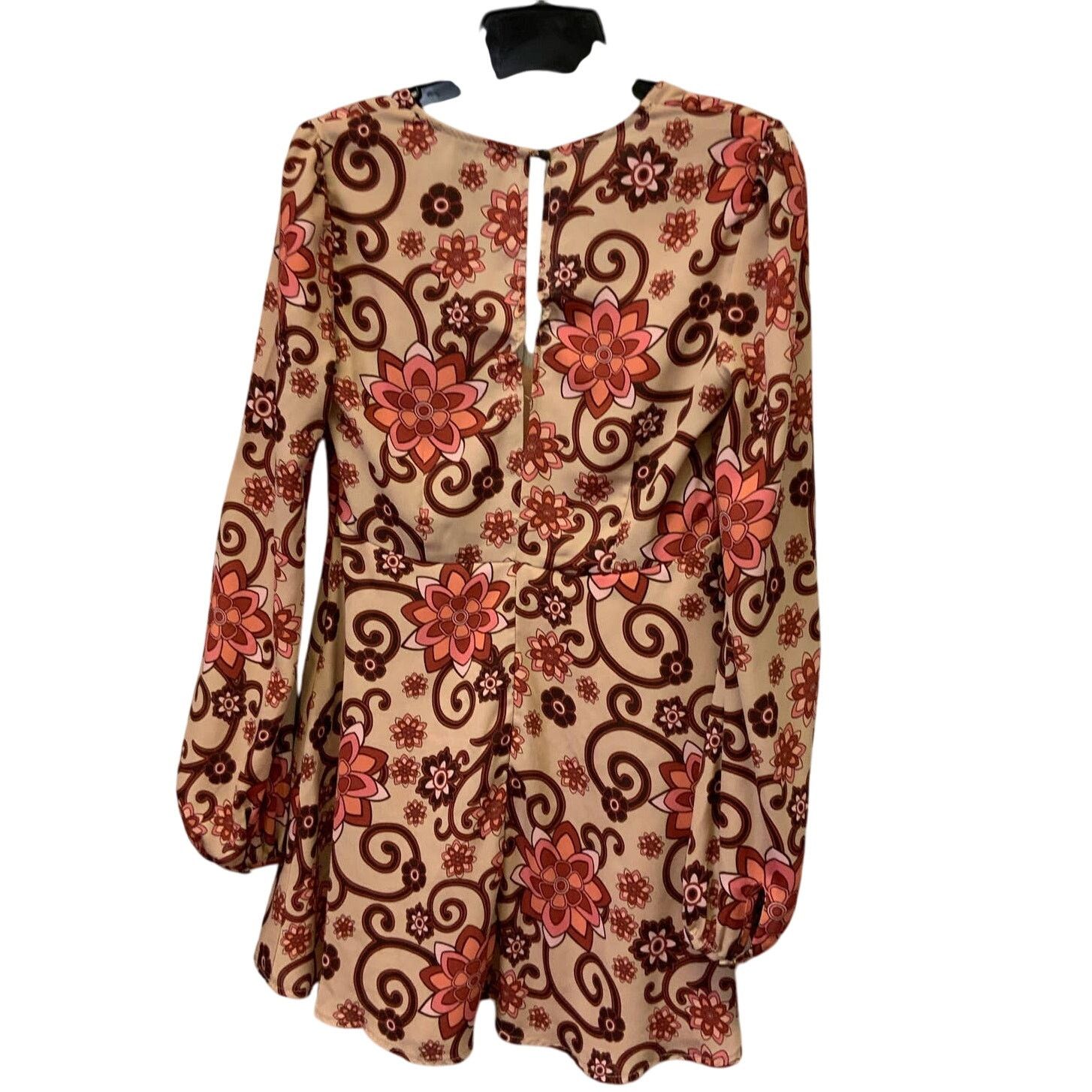 Forever 21 Forever 21 Womens Small Polyester Floral Fit Flare Dress Size S / US 4 / IT 40 - 2 Thumbnail