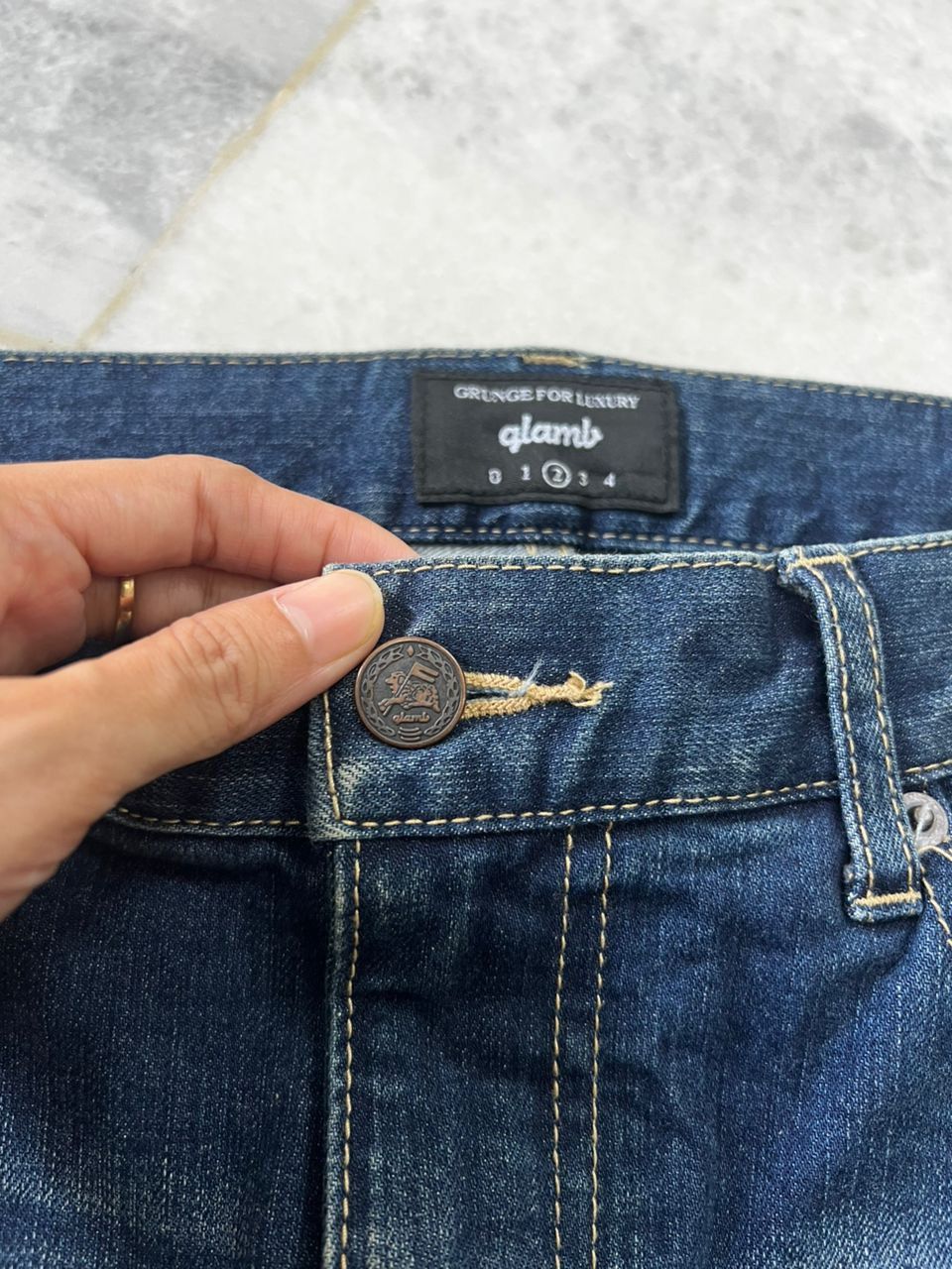 Japanese Brand Japanese Brand Glamb Grunge For Luxury Jagger Denim Size US 34 / EU 50 - 16 Thumbnail