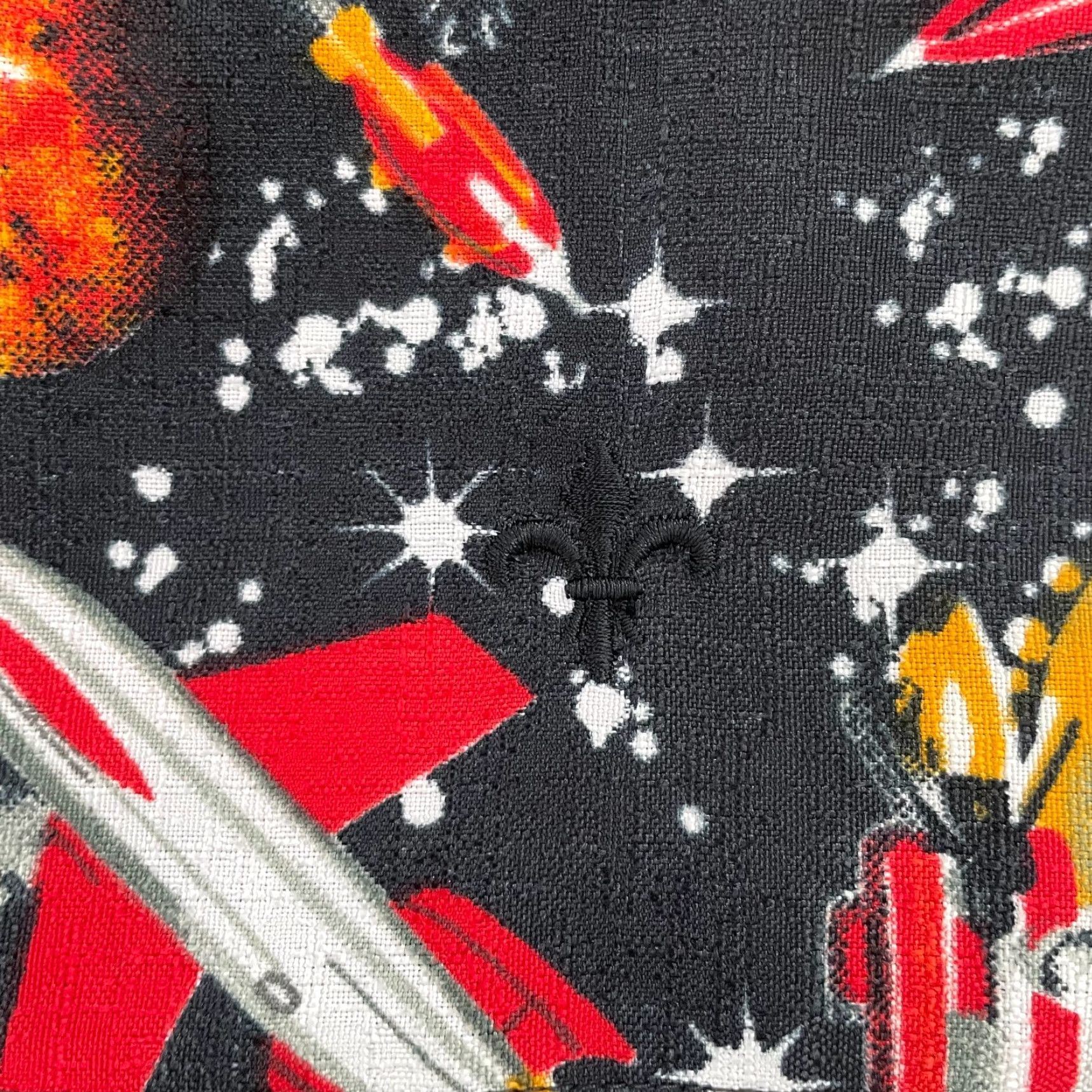 Vintage VINTAGE Da Vinci California Shirt Adult Medium Retro Rocket Outer Space Button M Size US M / EU 48-50 / 2 - 5 Thumbnail