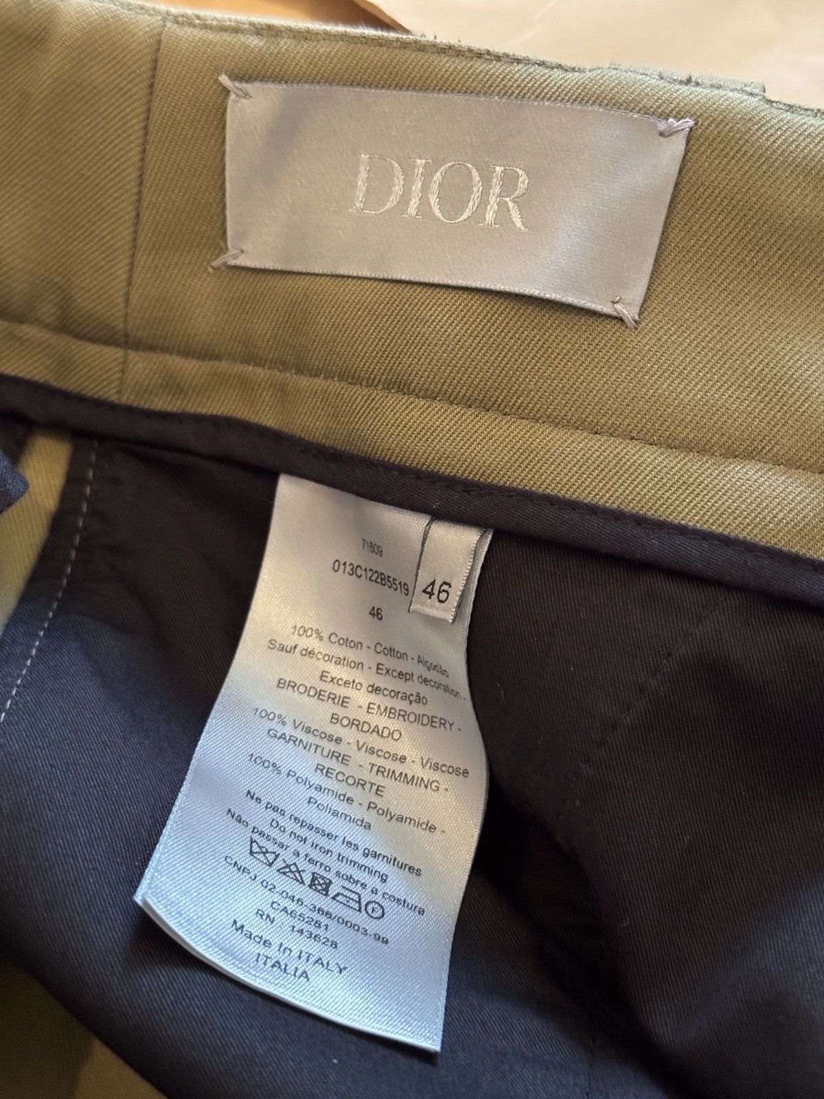 Dior Dior Cargo Pants Size US 30 / EU 46 - 6 Thumbnail