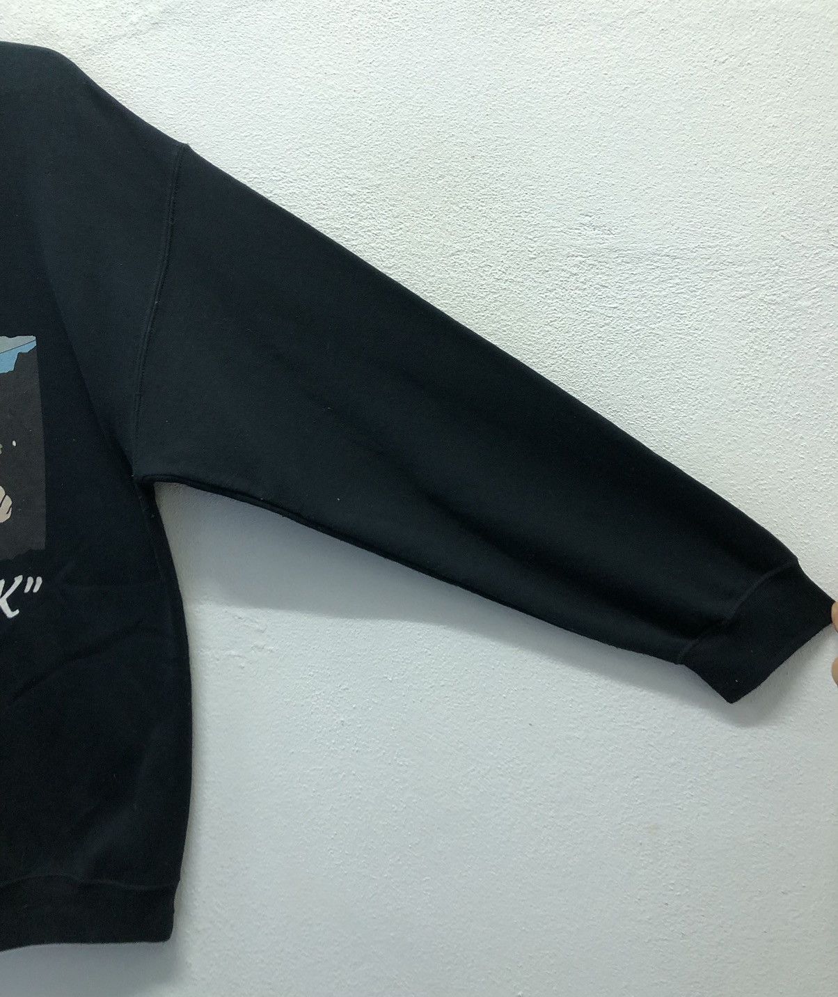 Band Tees × Gildan × Vintage Vintage band Joy "Shit Outta Luck" Sweatshirt Size US L / EU 52-54 / 3 - 4 Thumbnail