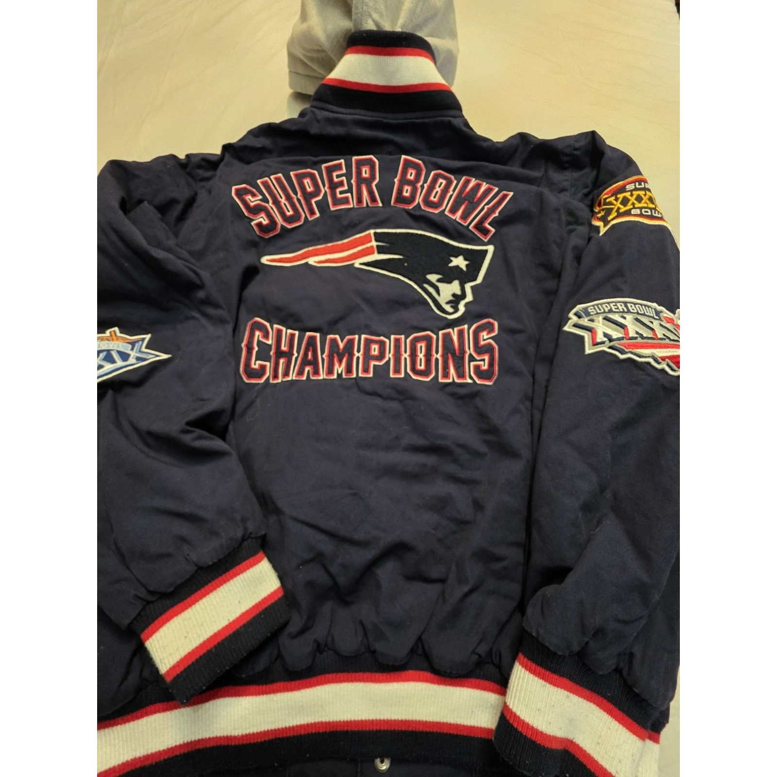 NFL New England Patriots NFL Men's Size Xl Superbowl Champions Size US XL / EU 56 / 4 - 8 Thumbnail