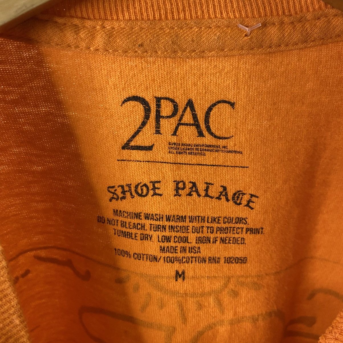 Shoe Palace Tupac Shakur Rap God Collaboration T Shirt Size US M / EU 48-50 / 2 - 3 Thumbnail