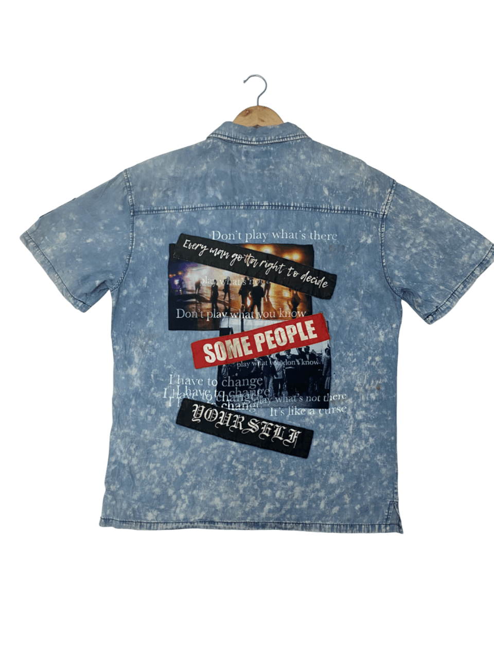 In The Attic Acid Wash School Punks Shirt Size US L / EU 52-54 / 3 - 1 Thumbnail