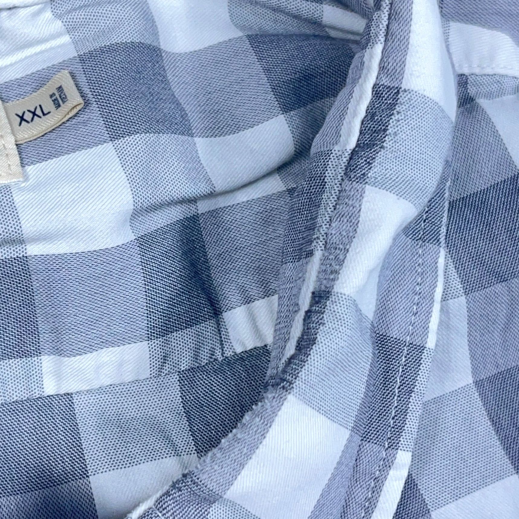 Faherty Faherty Shirt Men 2XL Grey Plaid Button-Up Cotton Casual Modern Preppy Shirt Mens Size US XXL / EU 58 / 5 - 7 Thumbnail