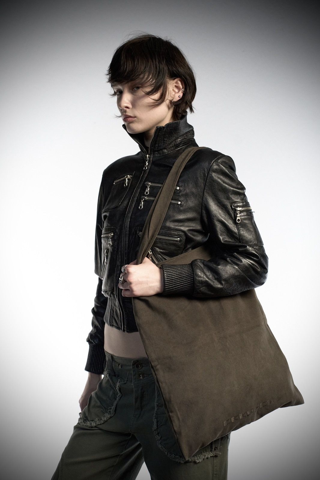 Rick Owens Drkshdw Rick Owens Drkshdw Shoulder Bag Size ONE SIZE - 5 Thumbnail