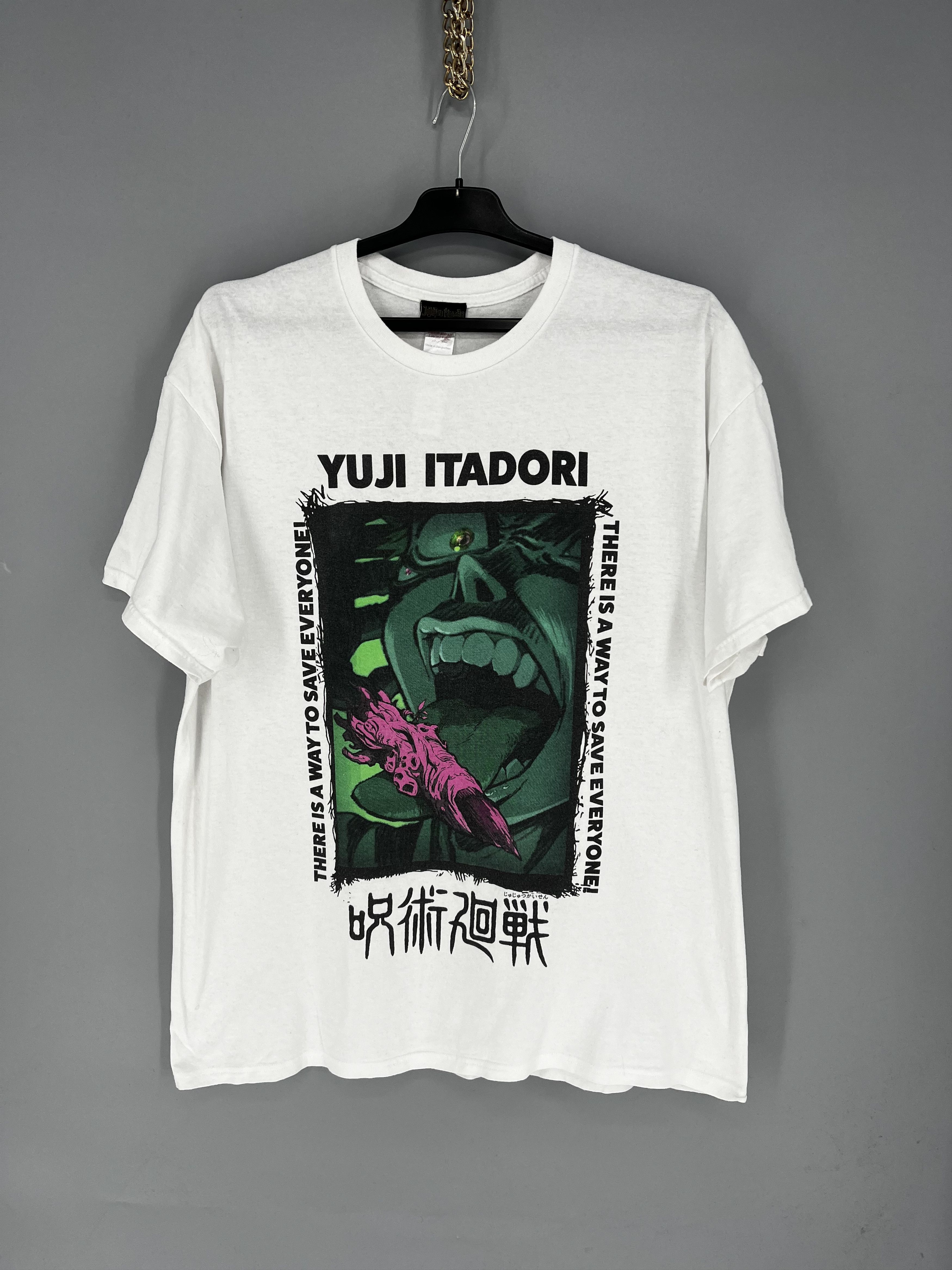 Japanese Brand Jujutsu Kaisen Yuji Itadori anima Japanese tee Size US M / EU 48-50 / 2 - 1 Thumbnail
