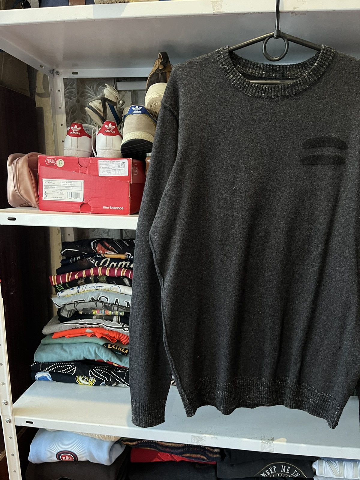 Diesel Vintage 90s Diesel Sweater Knitwear Logo rare Size US XL / EU 56 / 4 - 3 Thumbnail