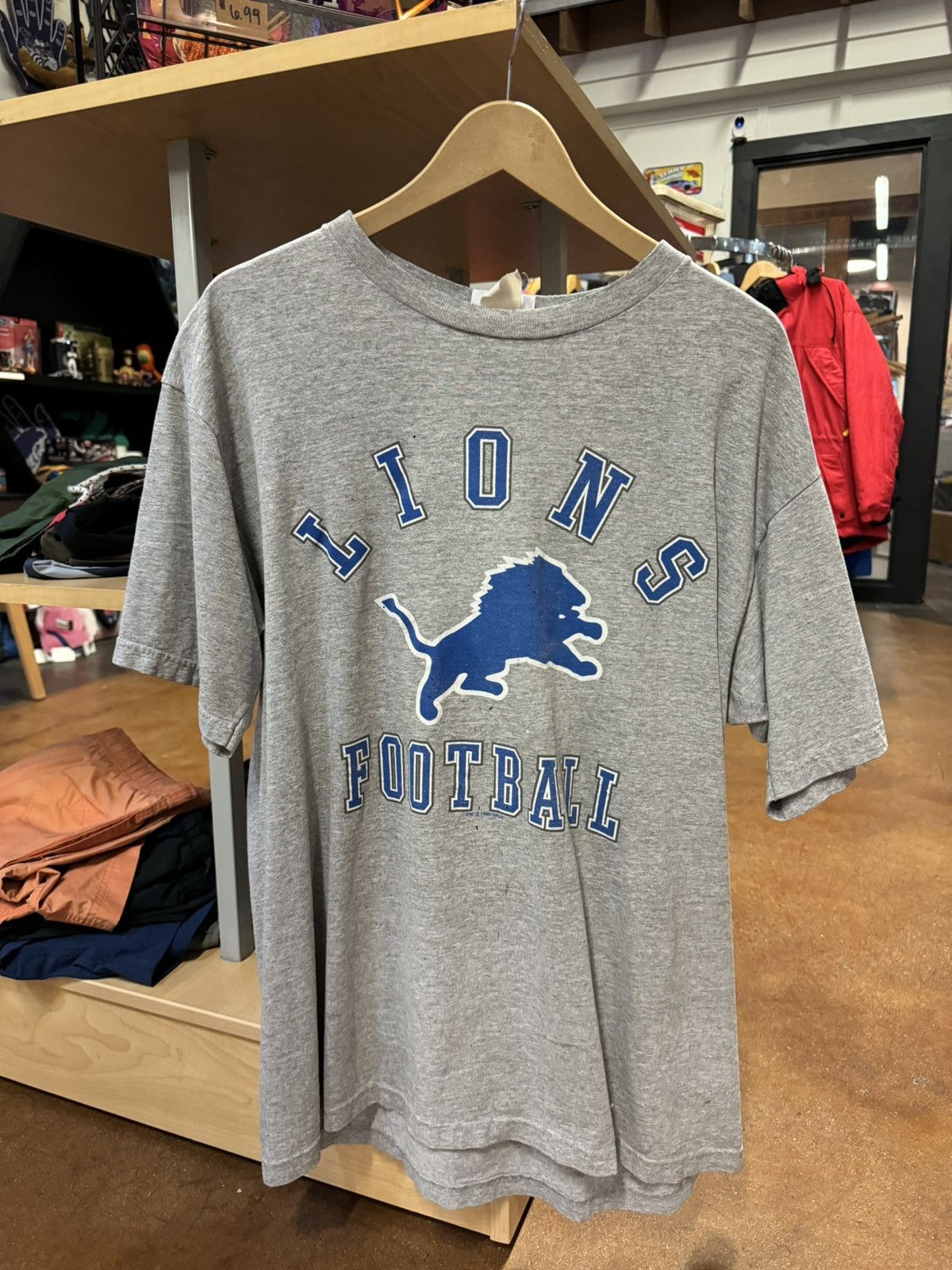 Reebok Vintage 1995 Detroit Lions Shirt Size US XL / EU 56 / 4 - 1 Thumbnail