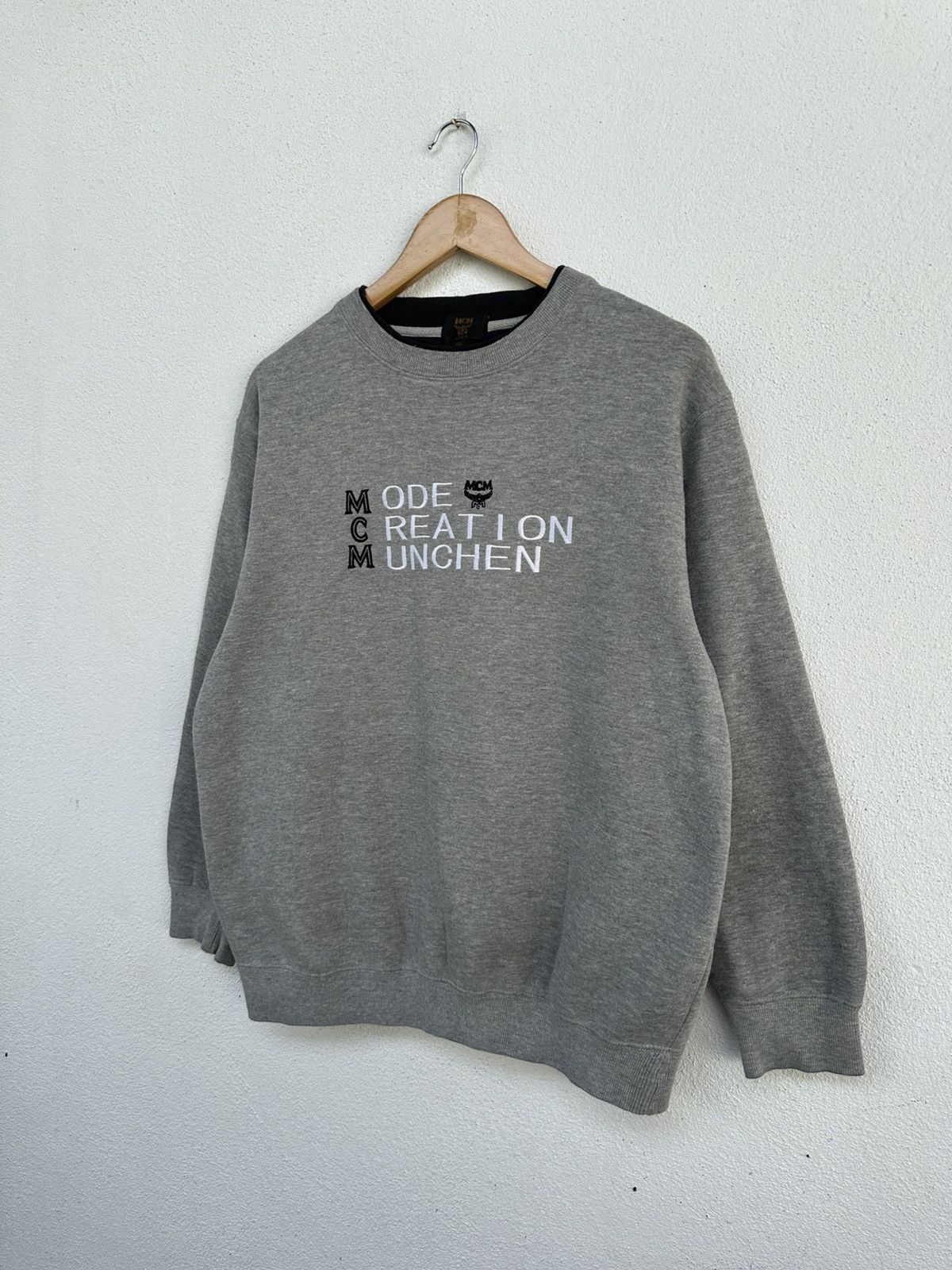 Designer × MCM Mcm Modern Creation Muchen Sweatshirt Size US L / EU 52-54 / 3 - 2 Thumbnail