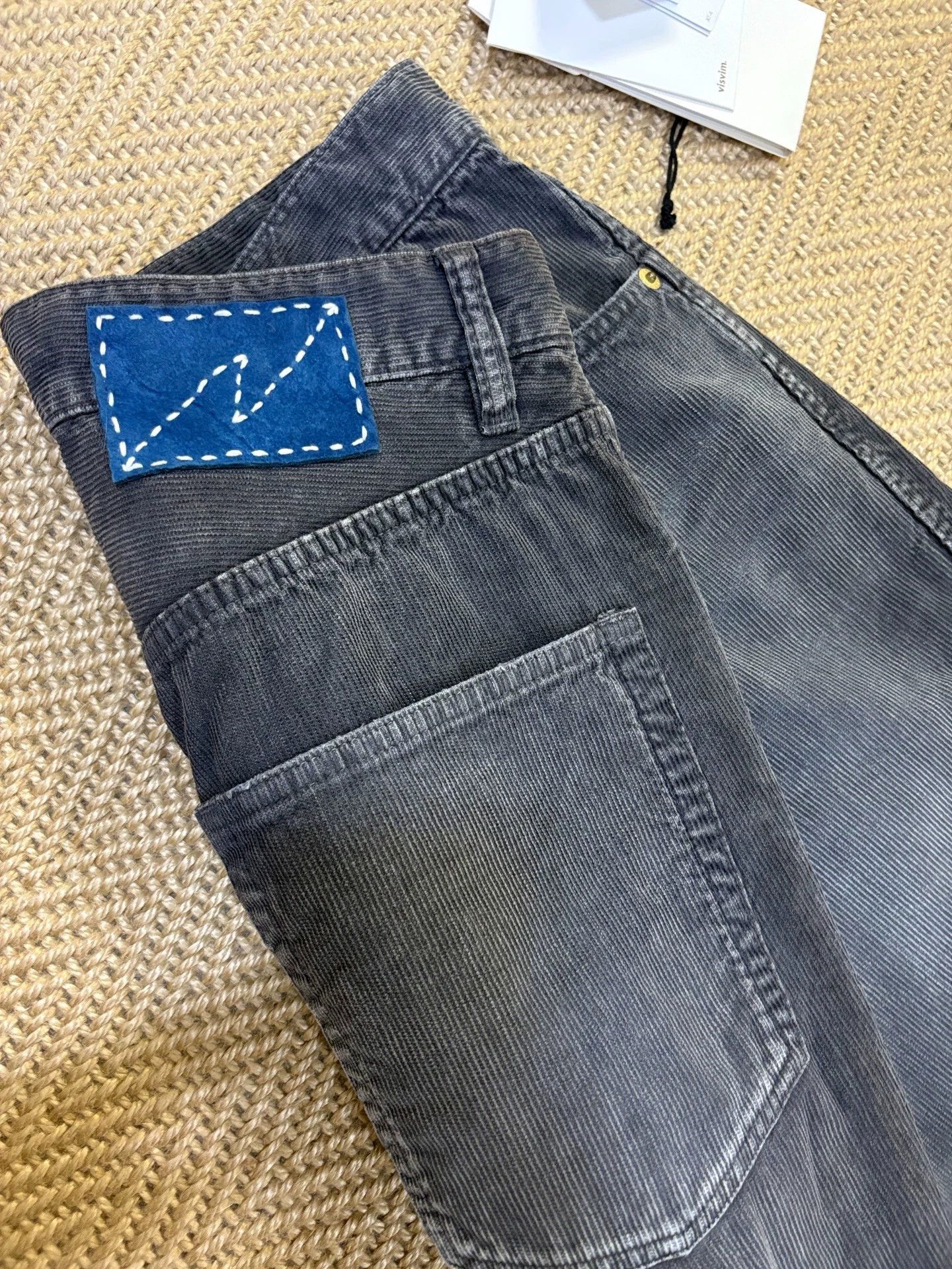 Visvim VISVIM ICT FLUXUS 03 Cords DMGD Indigo Washed New Size US 30 / EU 46 - 3 Thumbnail