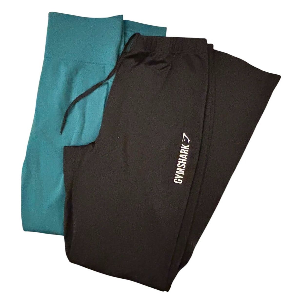 Gymshark Teal/Green Leggings & Black Sweatpants/Joggers Size Small Size 25" / US 0 / IT 36 - 1 Thumbnail
