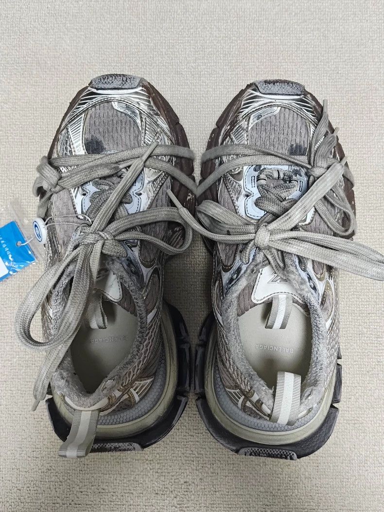 Balenciaga Balenciaga Mud-dyed low cut lace-upsMud-dyed low-cut lace-u Size US 5 / EU 37 - 3 Thumbnail