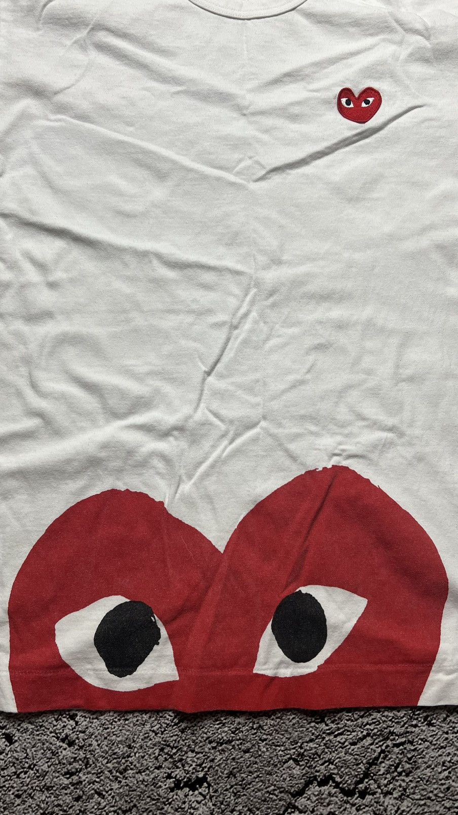 Comme des Garcons CDG Comme des garsons big logo heart t shirt Size US M / EU 48-50 / 2 - 3 Thumbnail