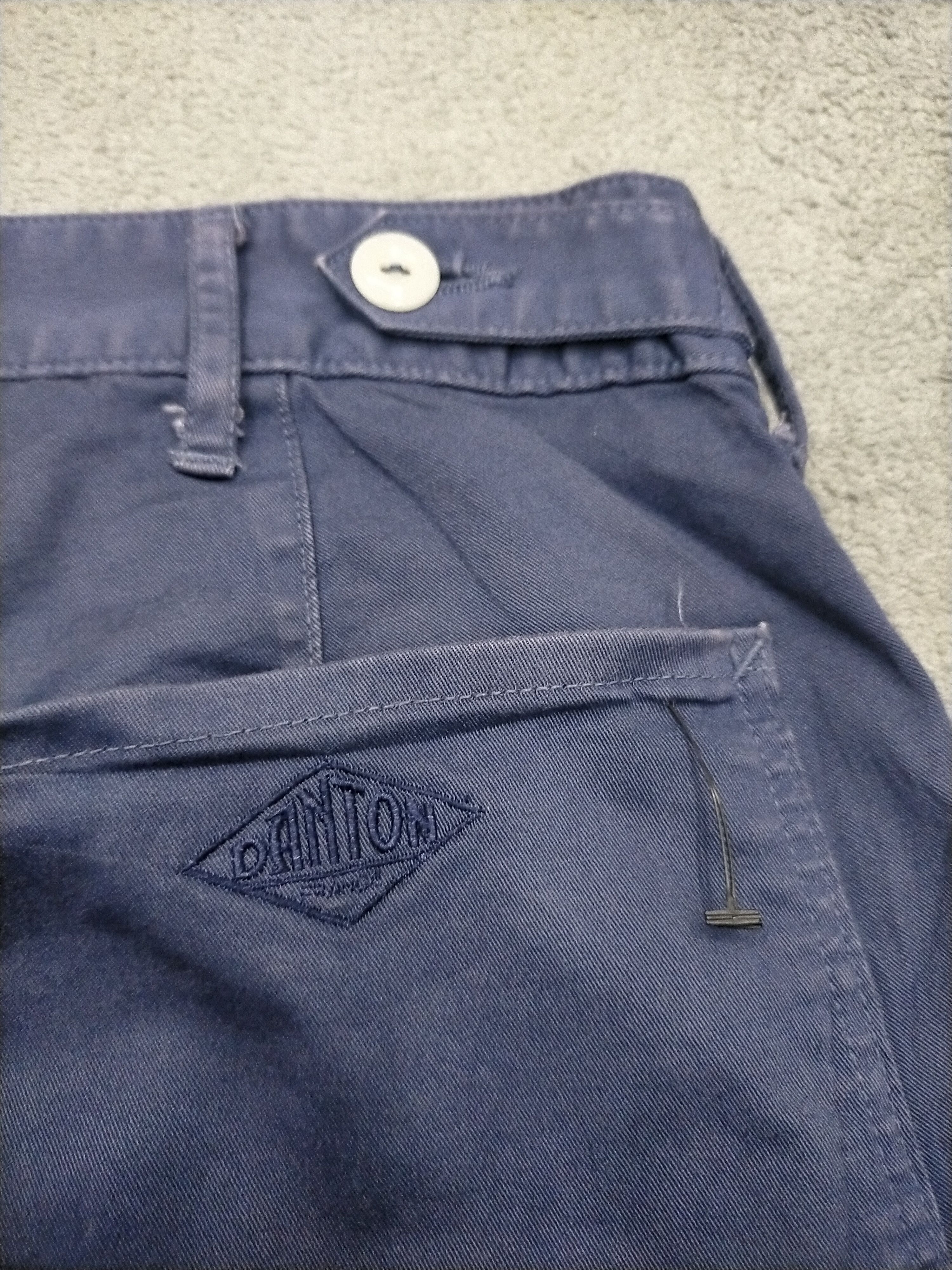 Danton Vintage Danton Vetements De Travail Baker Pants Size US 30 / EU 46 - 6 Thumbnail