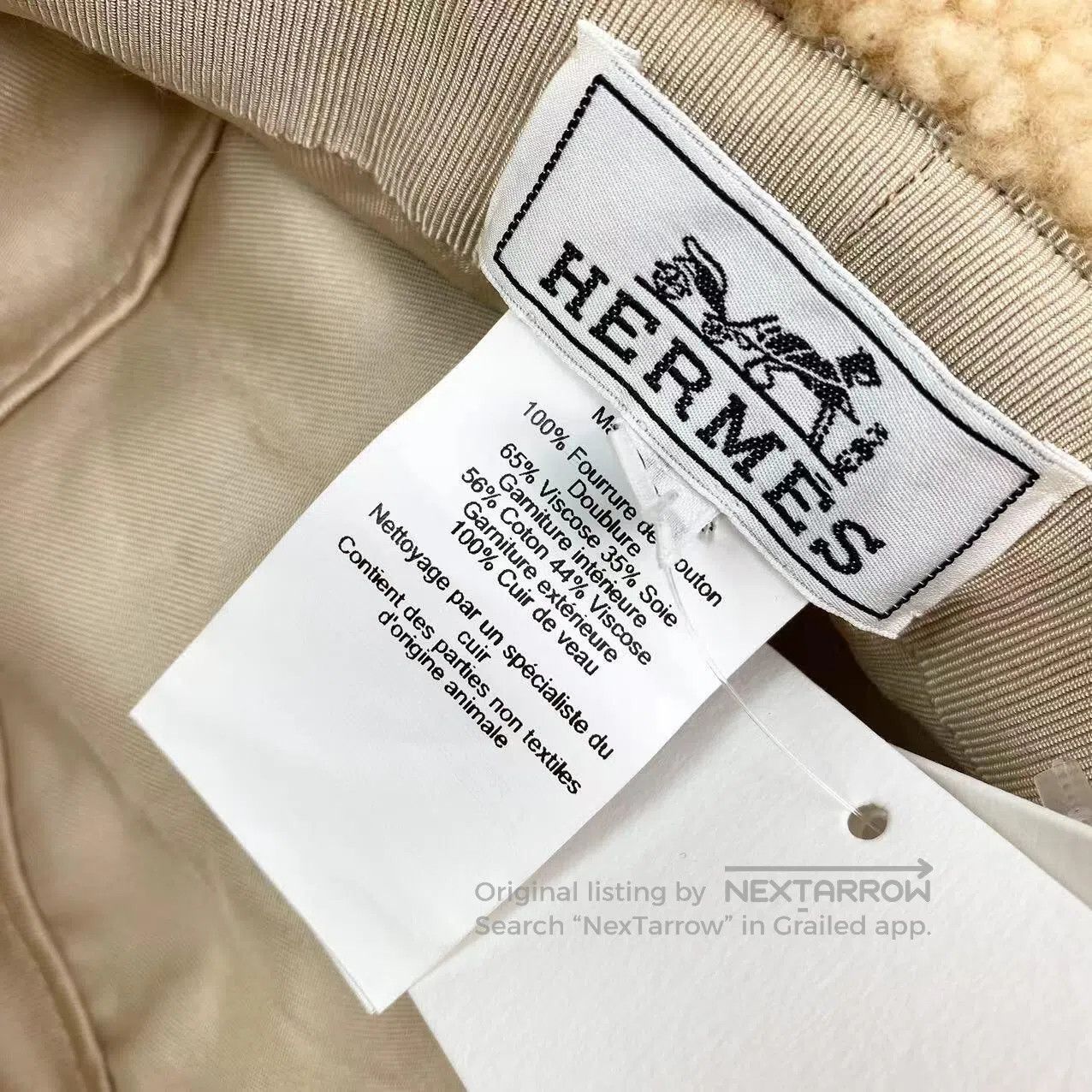 Hermes Hermes Size 57 Lamb's wool bucket hat| Size ONE SIZE - 5 Thumbnail