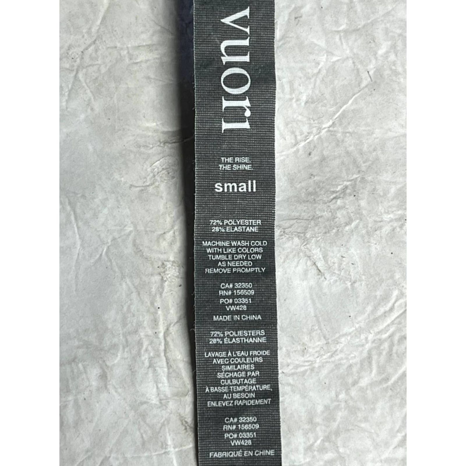 Vuori Vuori Womens Leggings Performance Active Stride Black Size Small XS? Wait. Size 28" / US 6 / IT 42 - 6 Thumbnail