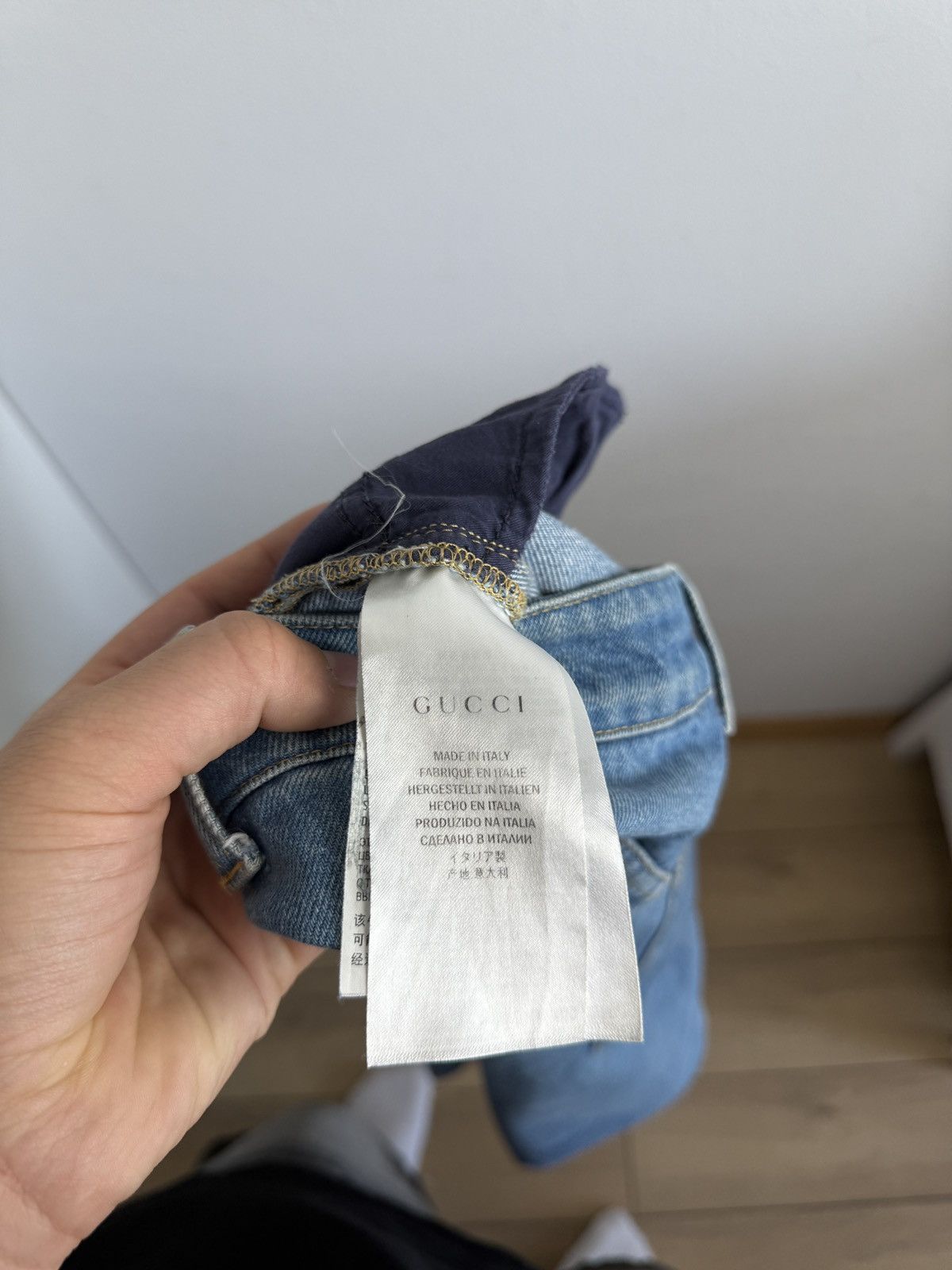 Gucci Gucci skinny flare denim jeans pants IT40 designer luxury y2k Size 27" / US 4 / IT 40 - 8 Thumbnail