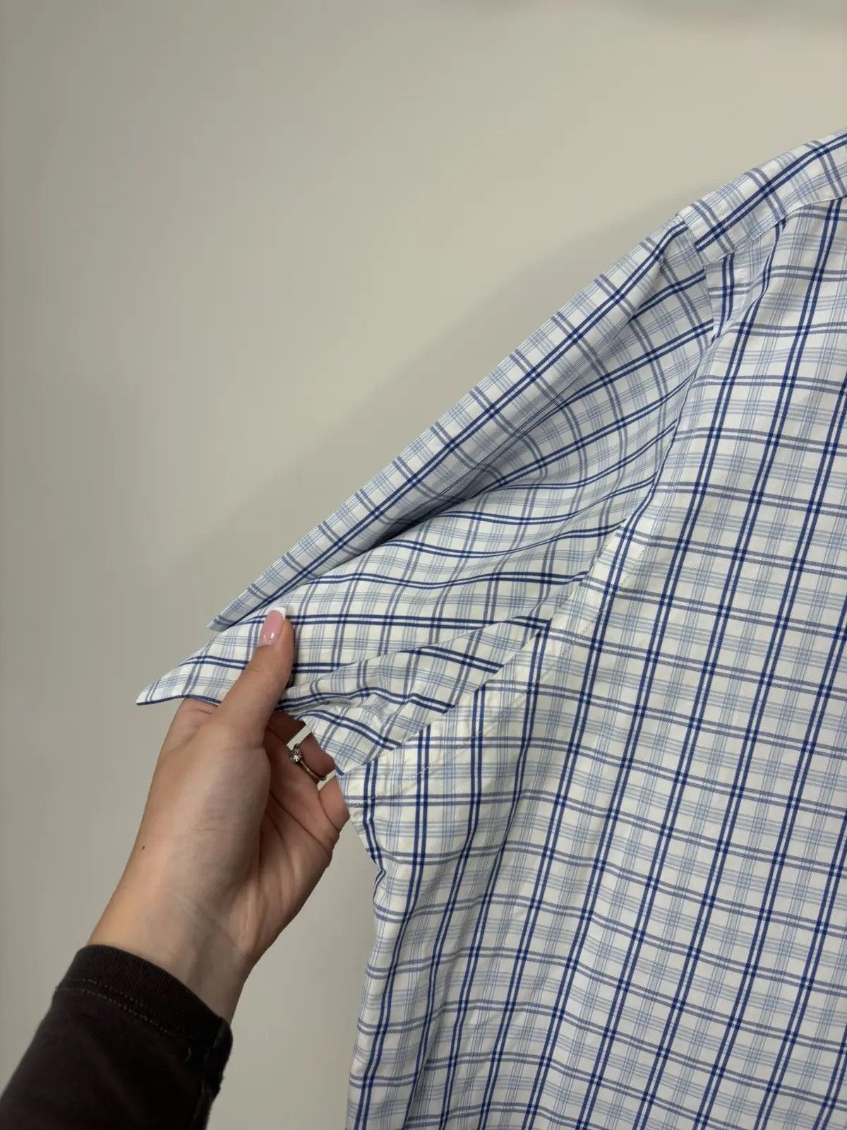 Polo Ralph Lauren × Ralph Lauren × Vintage Vintage Polo Ralph Lauren Y2K Checkered Short Sleeve Shirt Size US XL / EU 56 / 4 - 8 Thumbnail