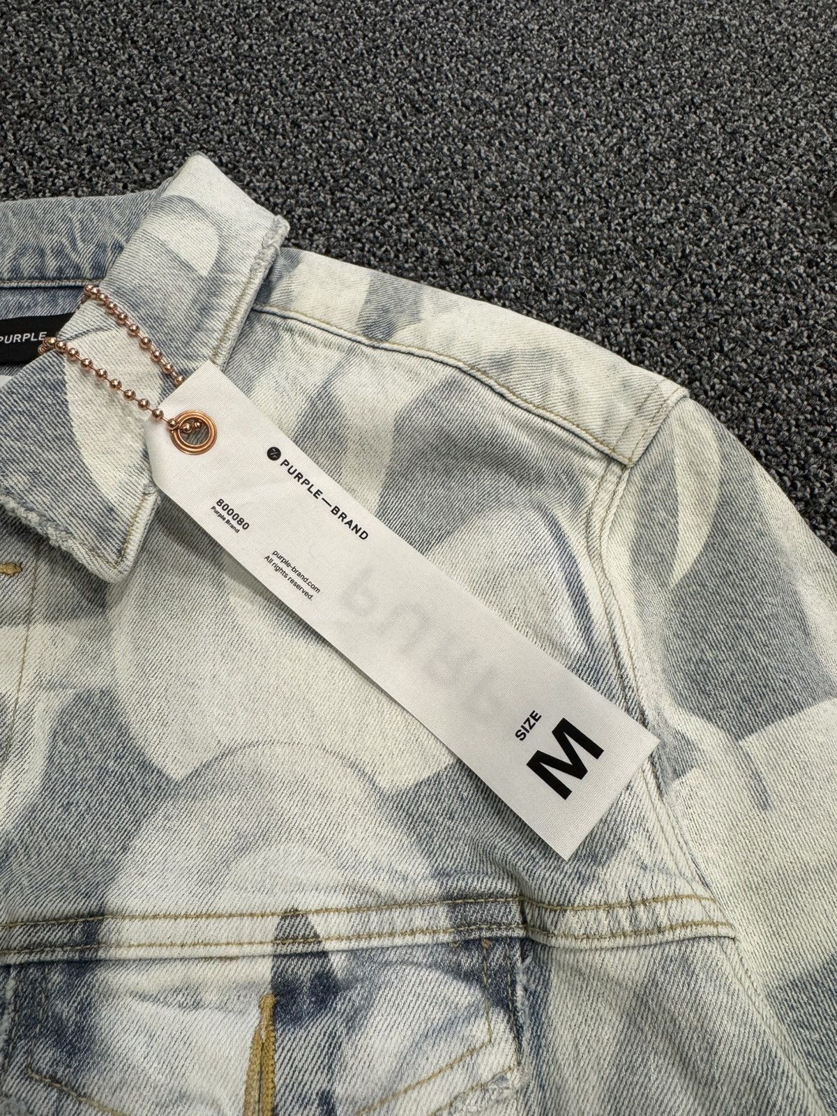 Purple Brand Purple Brand Denim Snake Jacket Size US M / EU 48-50 / 2 - 5 Thumbnail