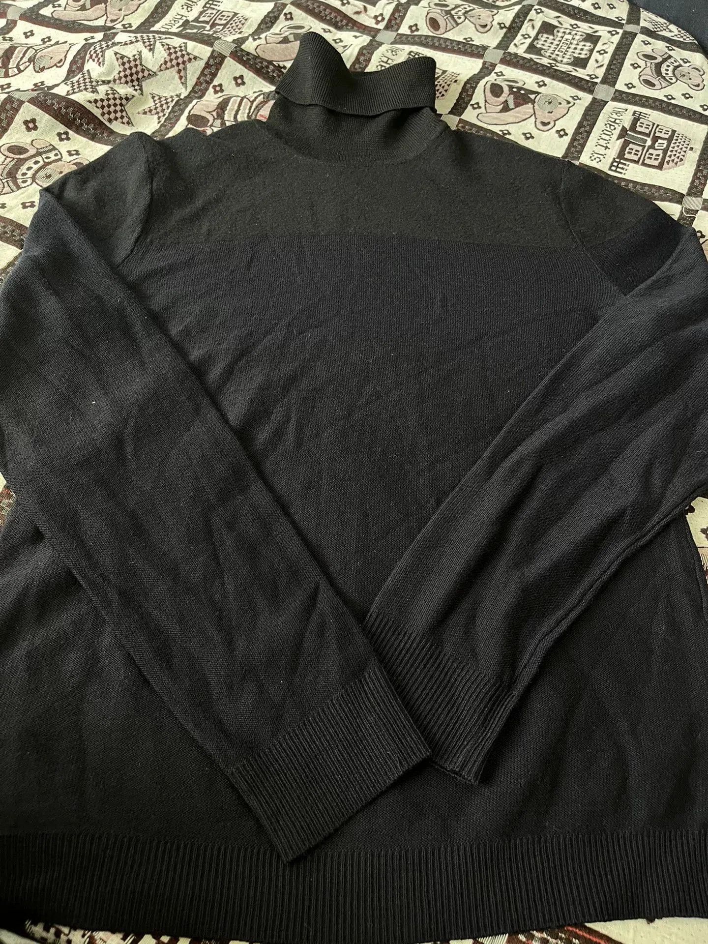 Calvin Klein Calvin Klein Navy Turtleneck Sweater. Size US S / EU 44-46 / 1 - 1 Thumbnail