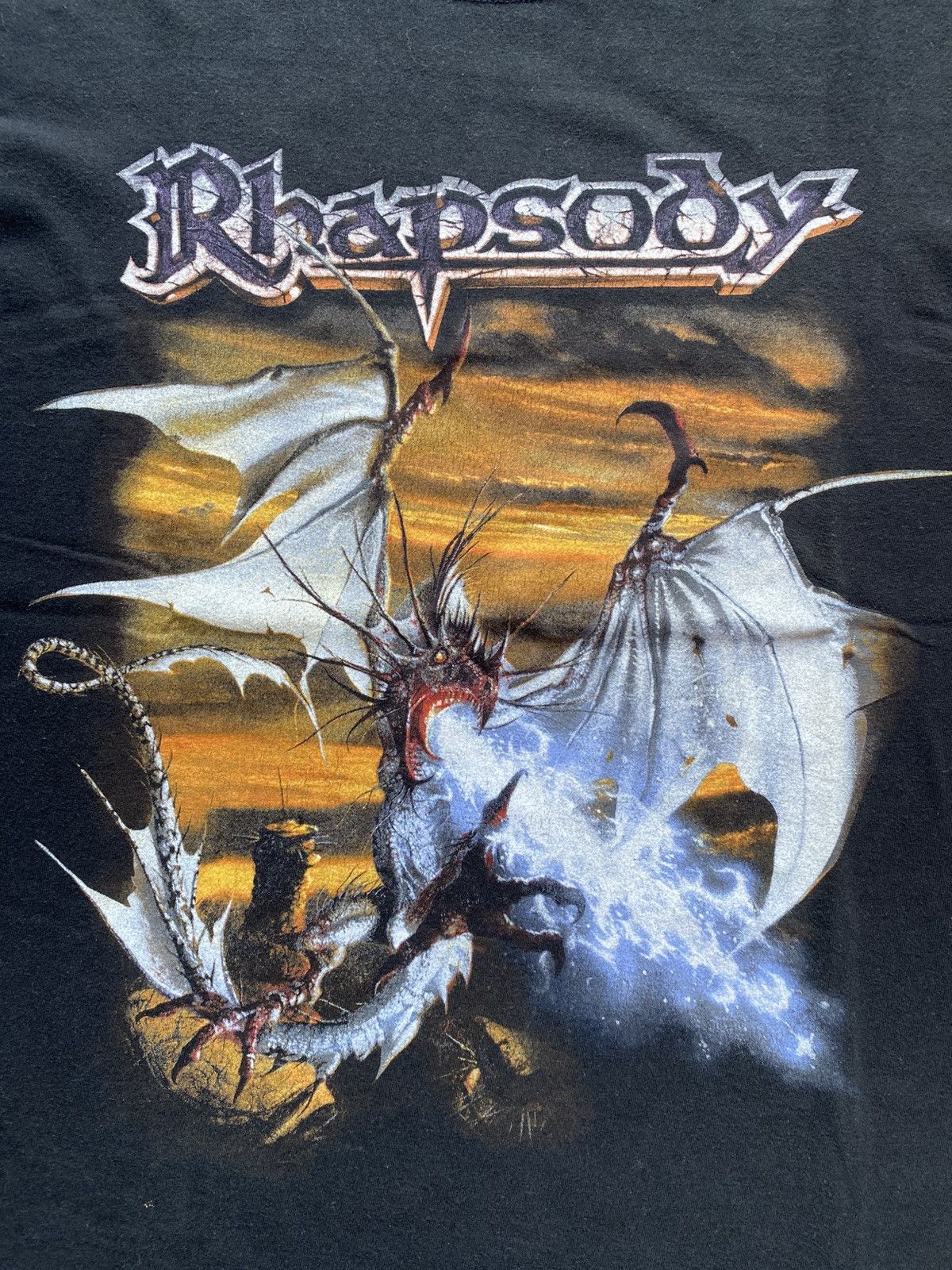 Band Tees Rhapsody Power of the Dragonflame Size US M / EU 48-50 / 2 - 3 Thumbnail