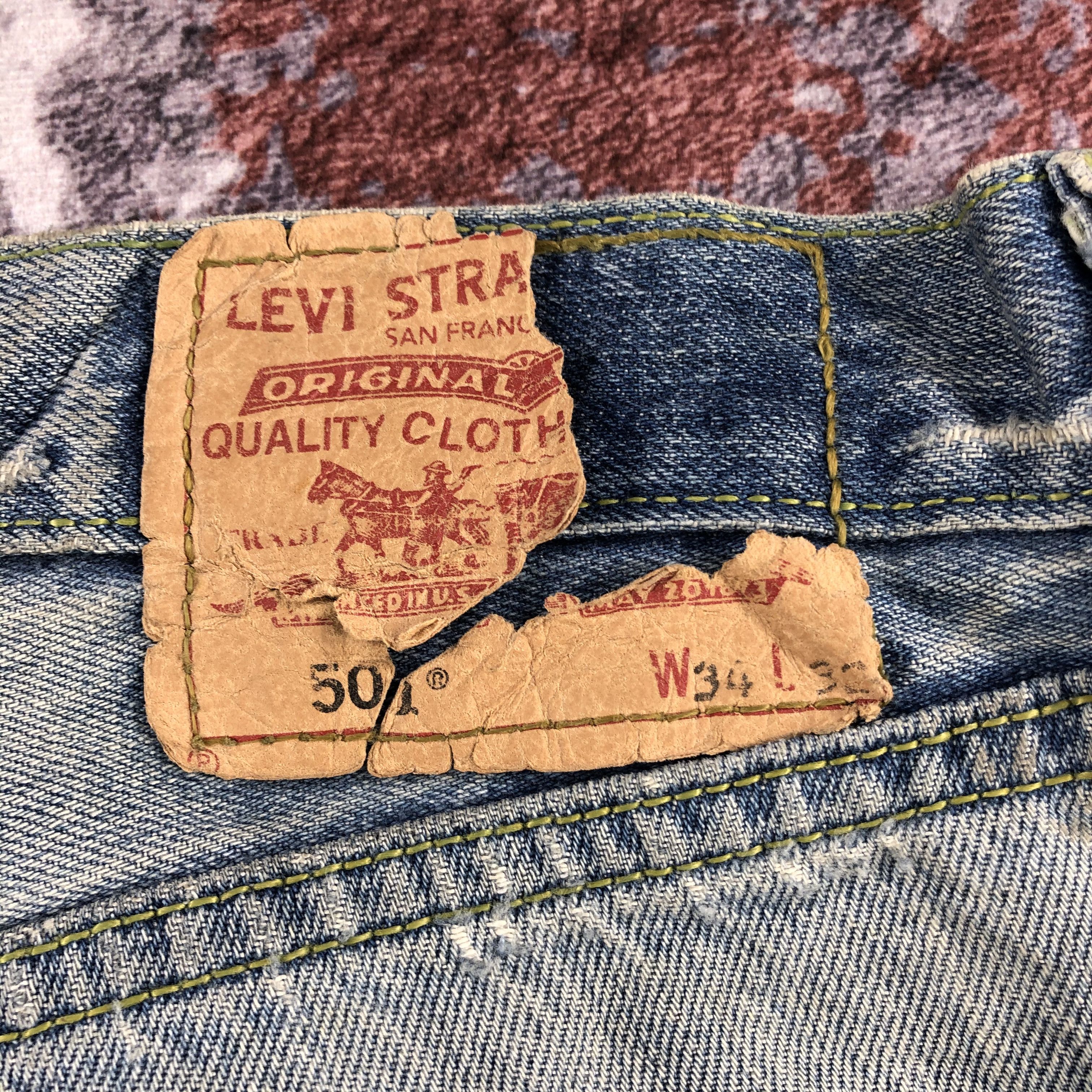 Levi's × Vintage Vintage Levis 501 Jeans-JM2233 Size US 36 / EU 52 - 6 Thumbnail