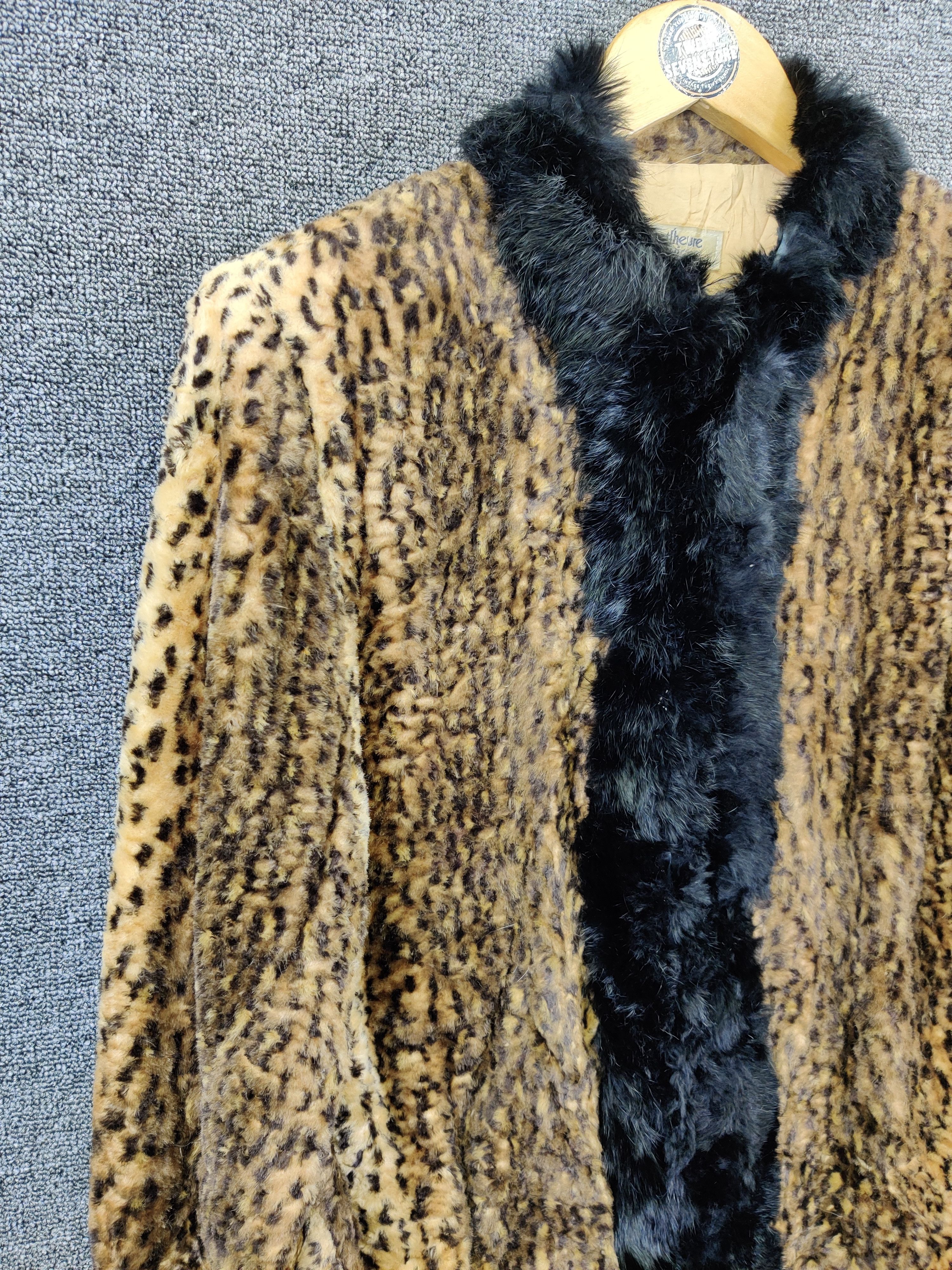 Japanese Brand Vintage Cestlheure Exquise Leopard Fur Cardigan Size US M / EU 48-50 / 2 - 6 Thumbnail