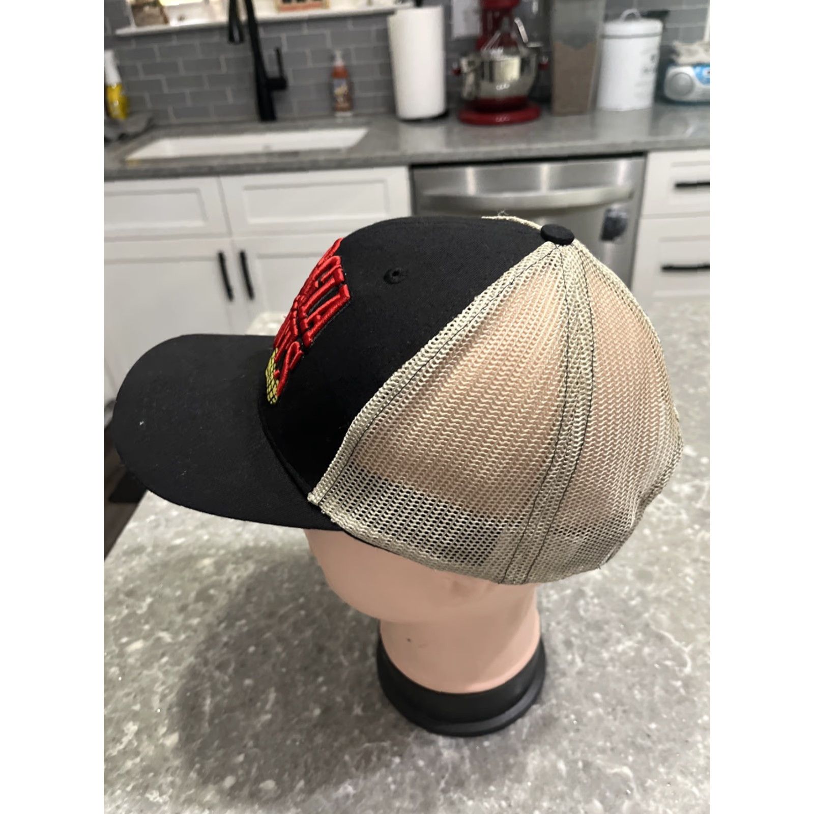 Peanuts Georgia Peanuts Black Beige Baseball Cap Adult One Size Unisex Adjustable Trucker Hat Cap Quality Performance Headwear Men Women Boys Girls Size ONE SIZE - 2 Thumbnail
