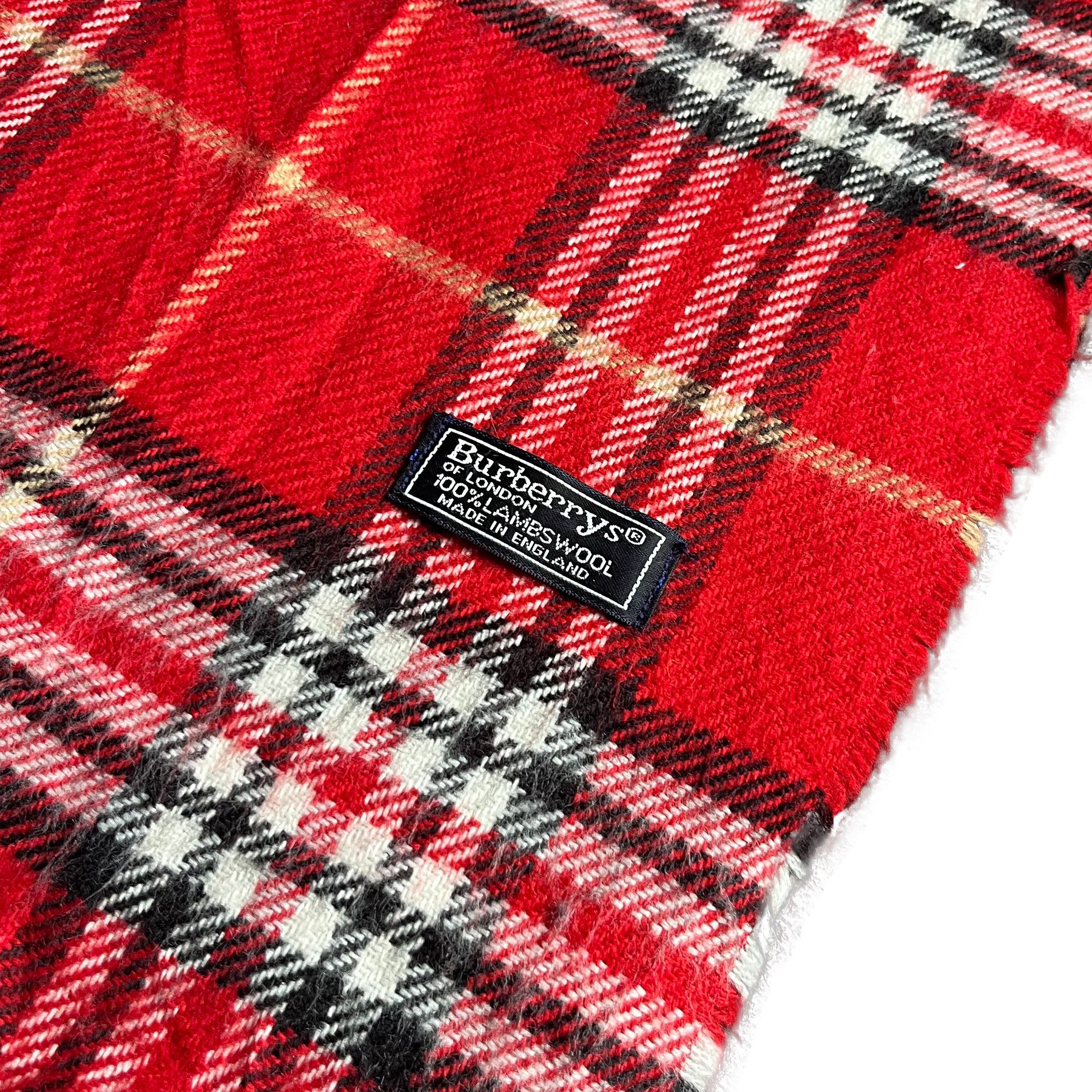 Burberry Vintage Burberry's Lambswool Lightweight Scarf Size ONE SIZE - 3 Thumbnail