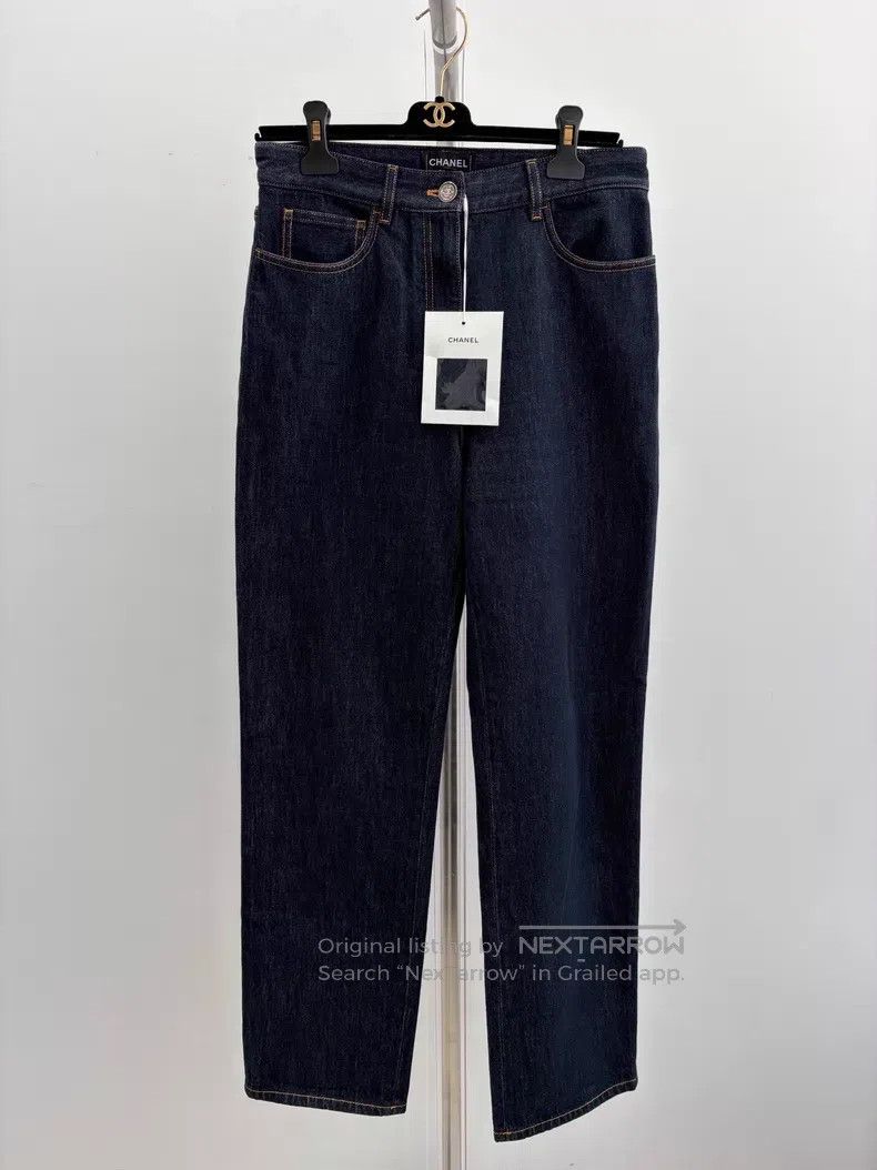 Chanel Chanel Primary color jeans Size 25" / US 0 / IT 36 - 1 Thumbnail