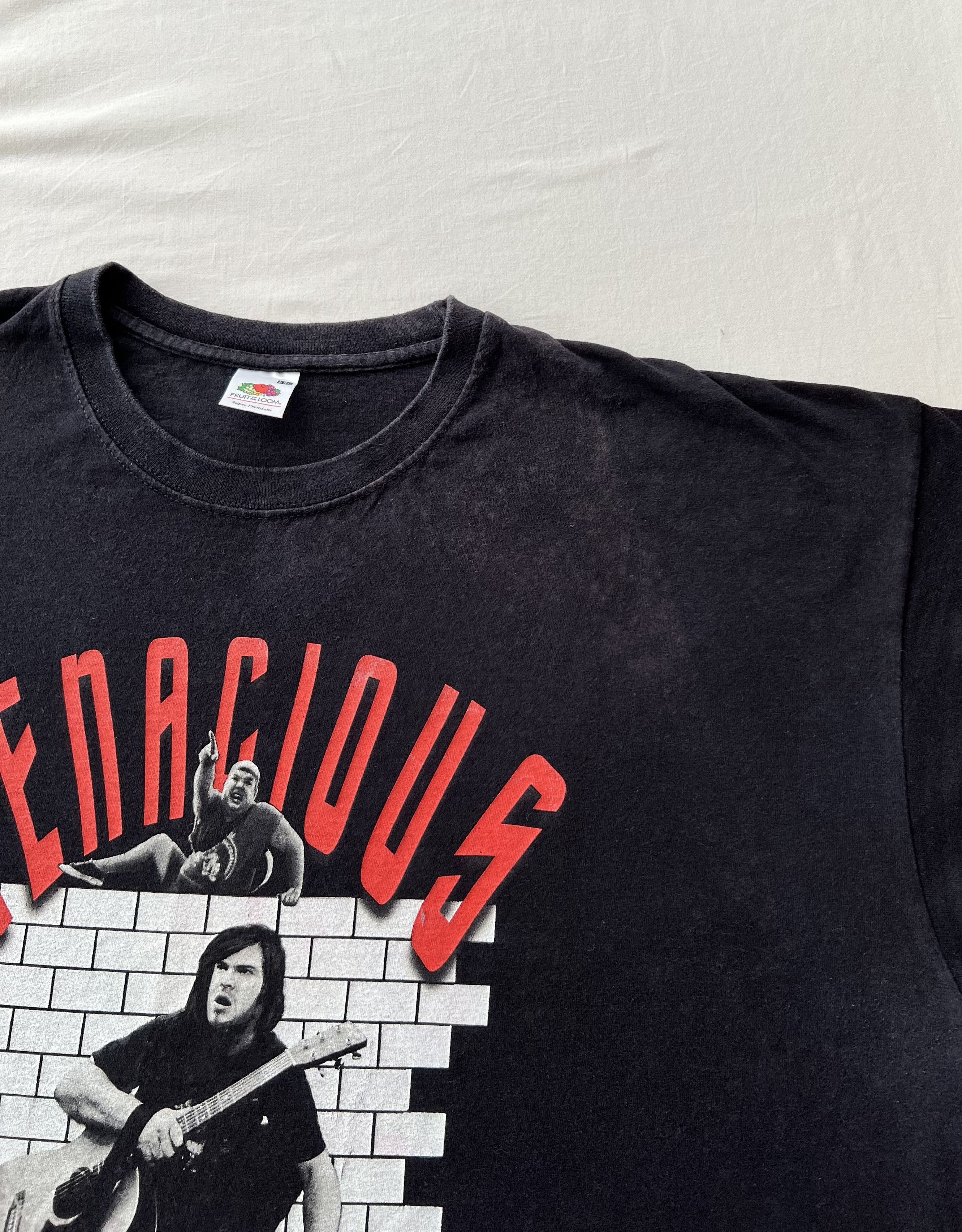 Band Tees Vintage 2000s Tenacious D Rock Band Black T-shirt Size US XXL / EU 58 / 5 - 10 Thumbnail