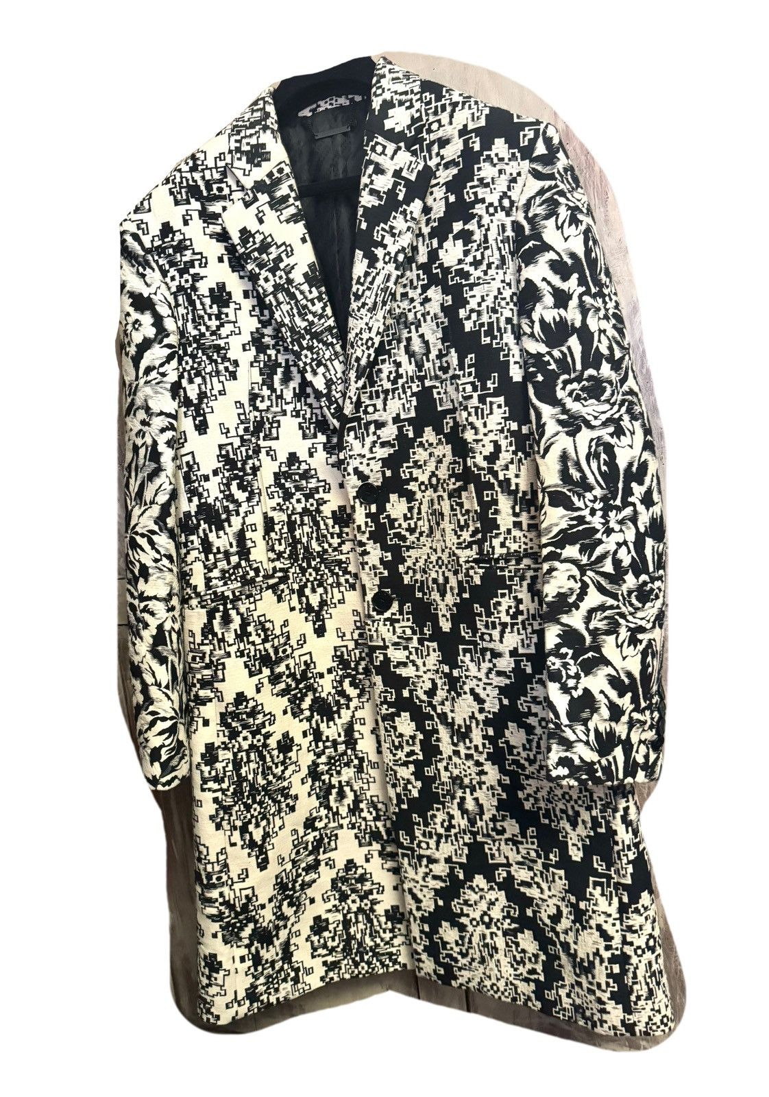 Givenchy givenchy jacquard ss2020 runway coat 44 men xs boxy Size US XS / EU 42 / 0 - 13 Thumbnail